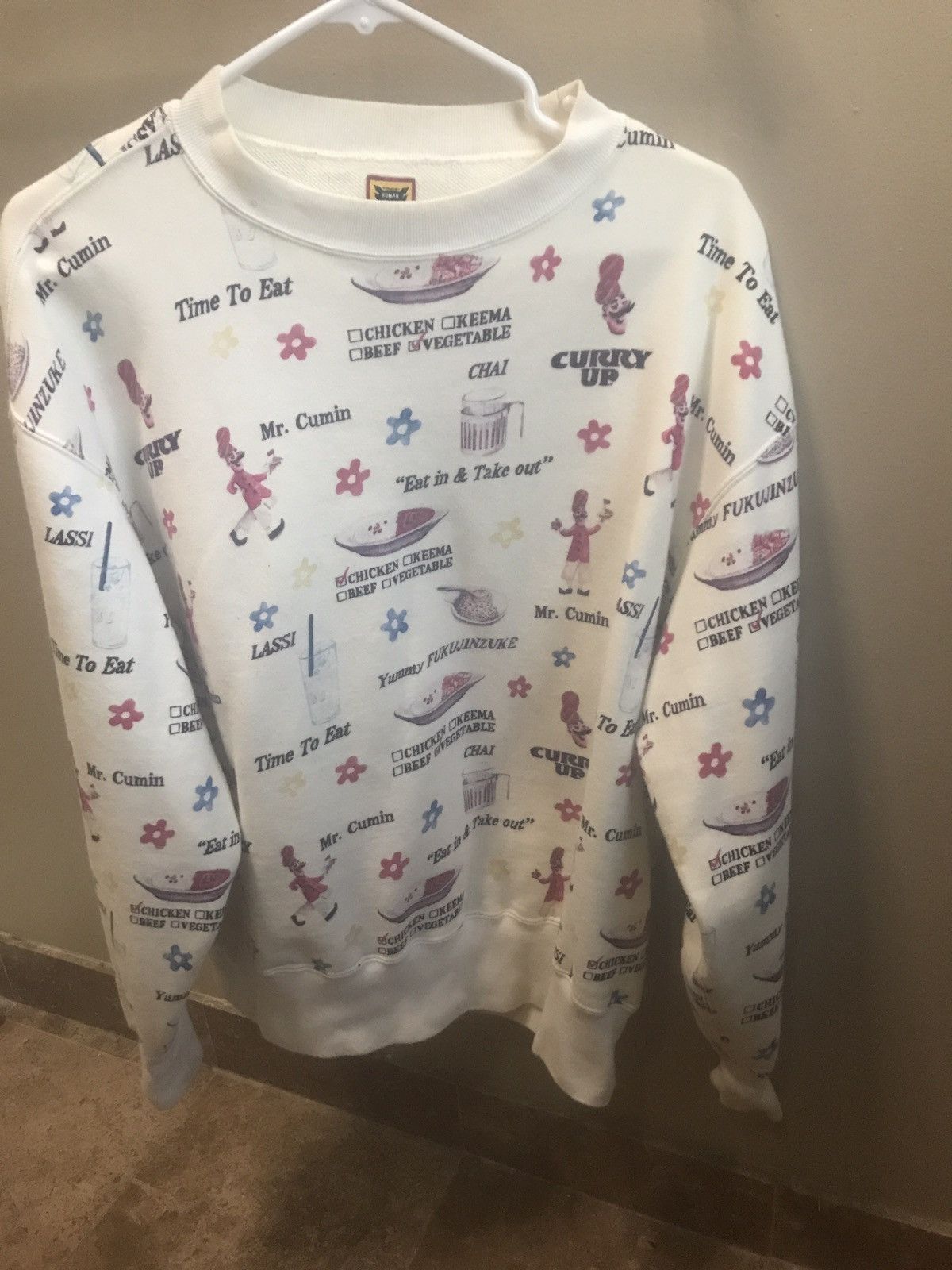 Human Made Human Made Curry Up Sweater Size US S / EU 44-46 / 1 - 1 Thumbnail