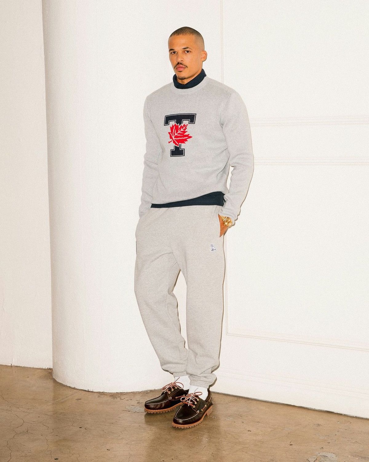 Drake OVO® / U OF T CREWNECK SWEATER Size US L / EU 52-54 / 3 - 6 Thumbnail