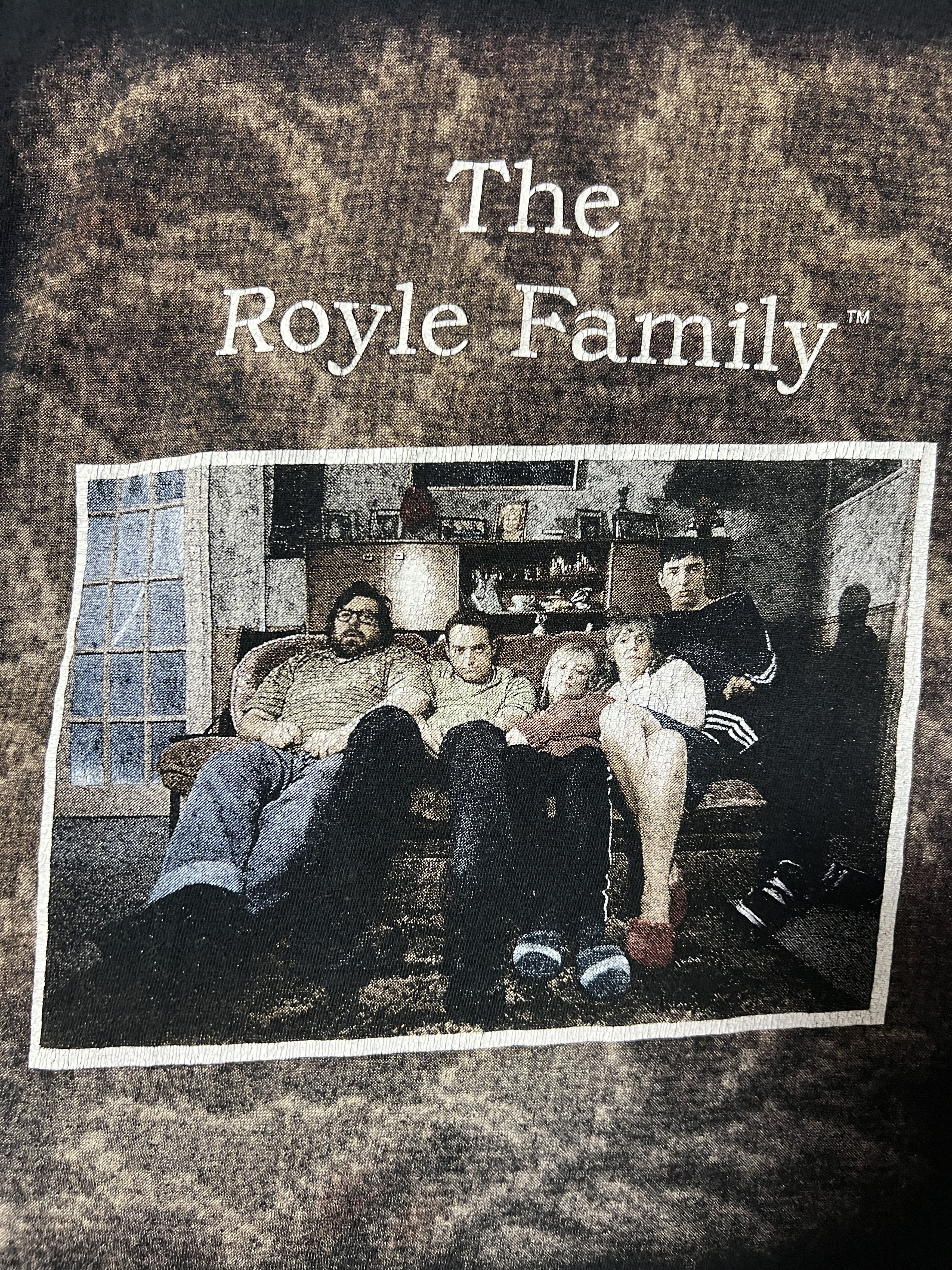Vintage Vintage 1998 The Royle Family Series Movie T-shirt Size US XL / EU 56 / 4 - 6 Thumbnail
