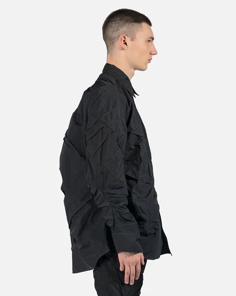 POST ARCHIVE FACTION (PAF) 4.0+ SHIRT LEFT (BLACK) | Grailed