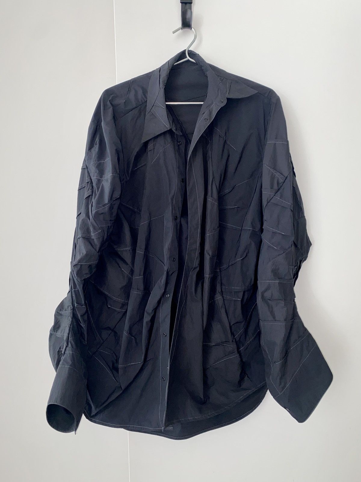 POST ARCHIVE FACTION (PAF) 4.0+ SHIRT LEFT (BLACK) | Grailed