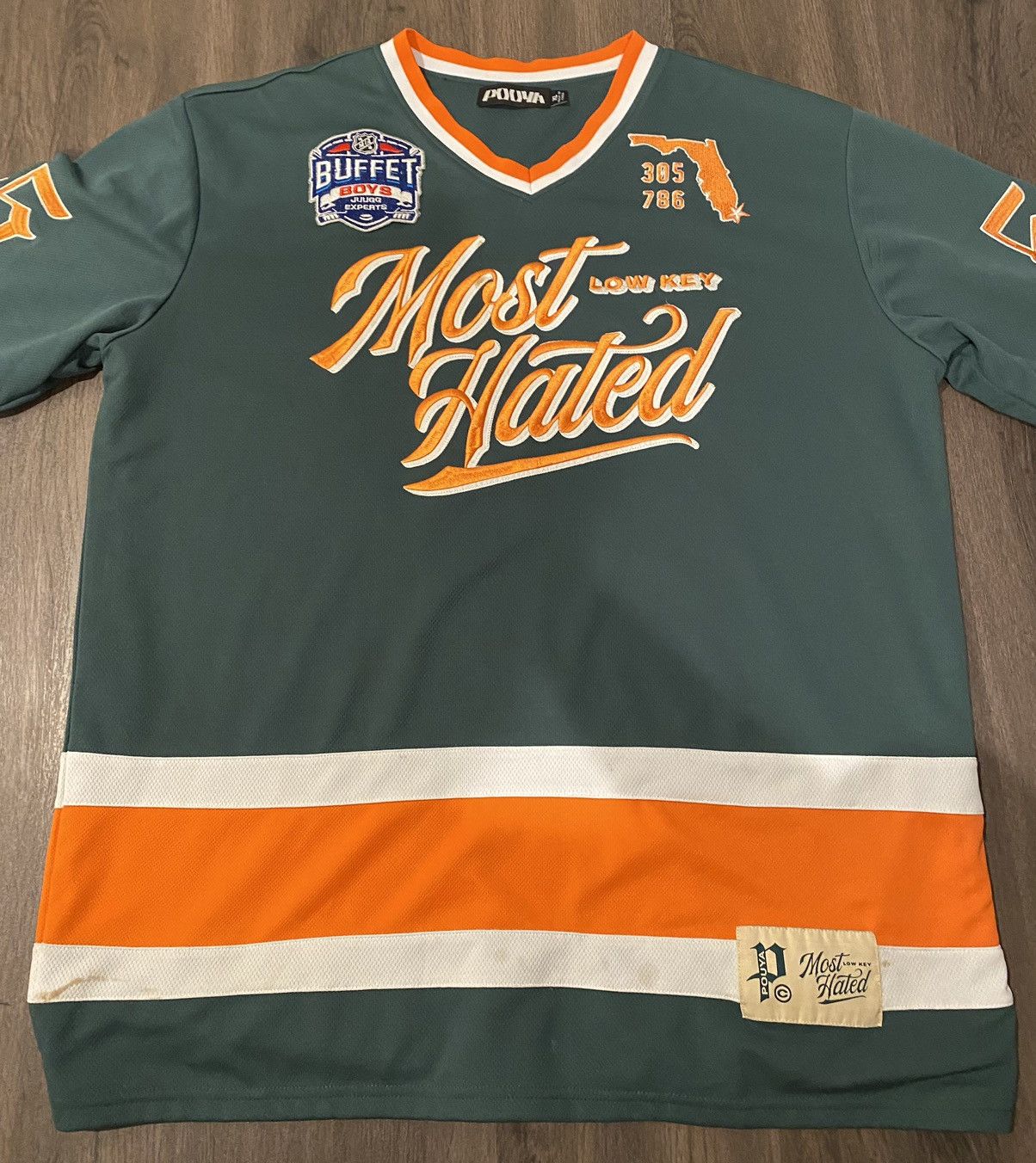 Pouya Uicideboy Merch Pouya Buffet Boys Most Hated Hockey Jersey