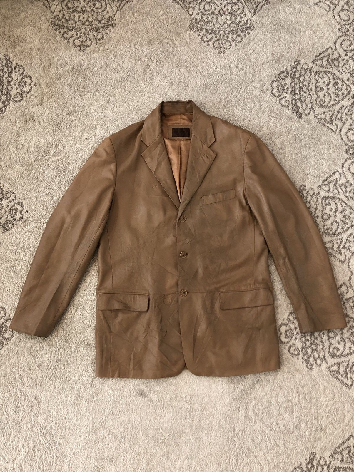 Loewe Loewe Cordero Lamb leather Coat Size US L / EU 52-54 / 3 - 1 Thumbnail