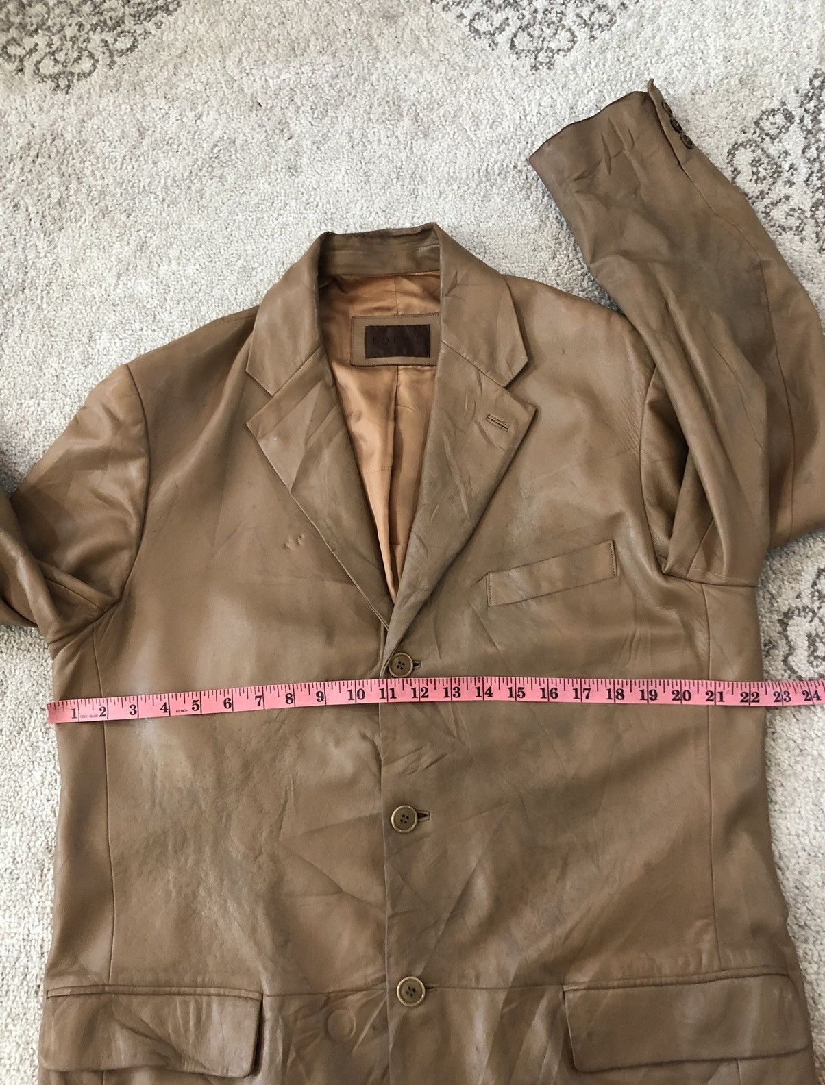 Loewe Loewe Cordero Lamb leather Coat Size US L / EU 52-54 / 3 - 9 Thumbnail