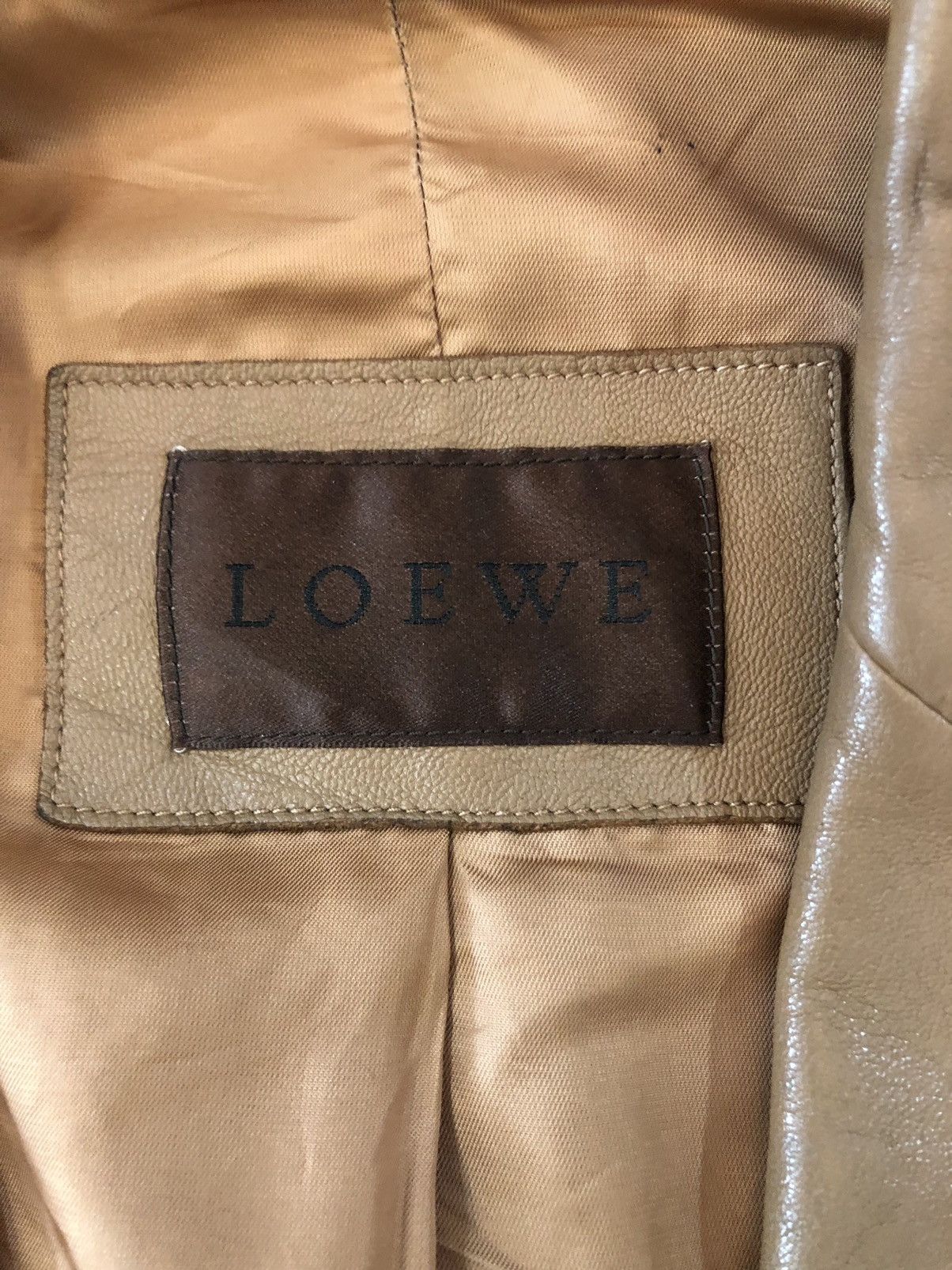 Loewe Loewe Cordero Lamb leather Coat Size US L / EU 52-54 / 3 - 3 Thumbnail