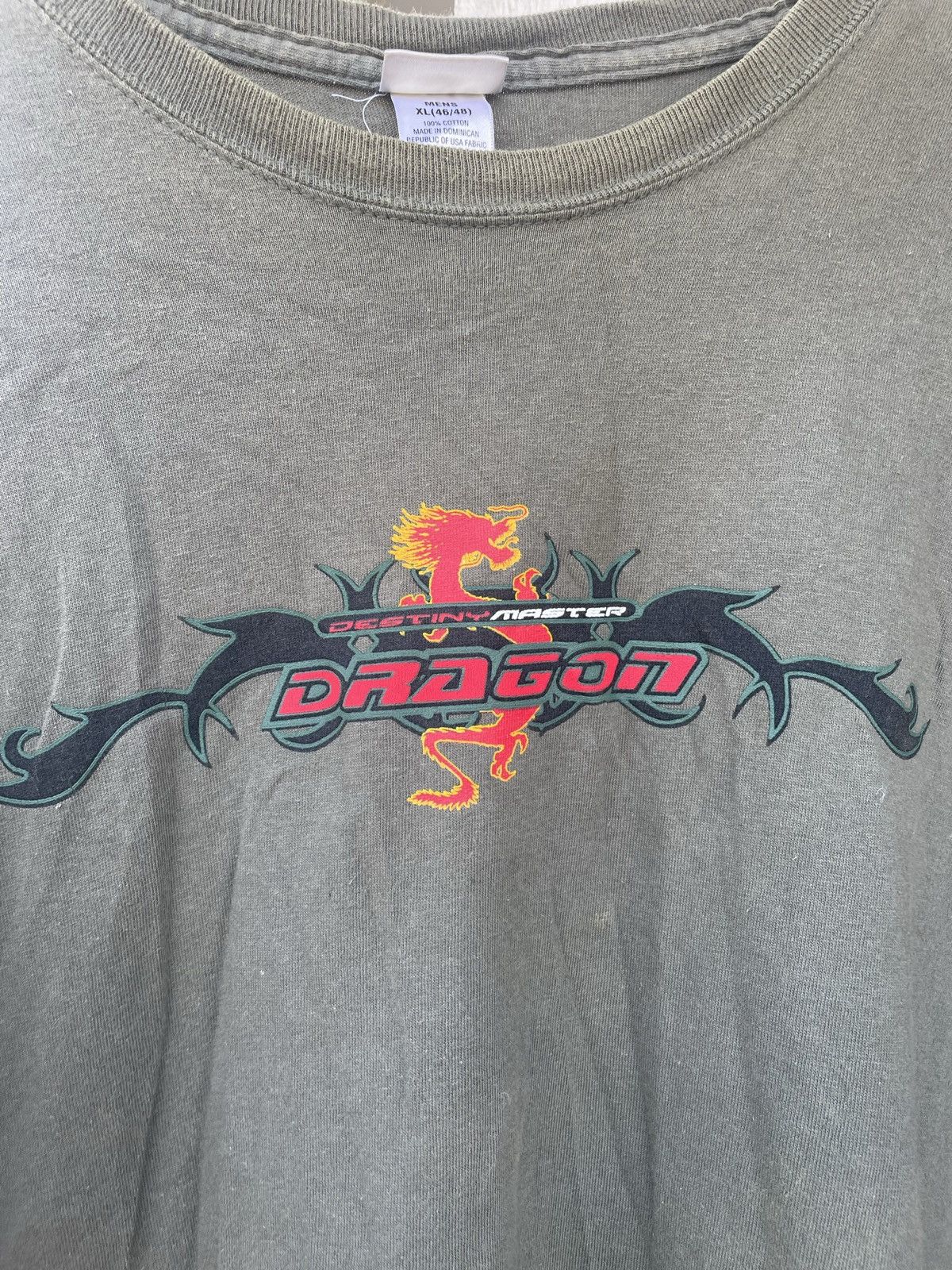 Japanese Brand × Vintage Vintage Destiny Master Dragon shirt Size US XL / EU 56 / 4 - 2 Thumbnail