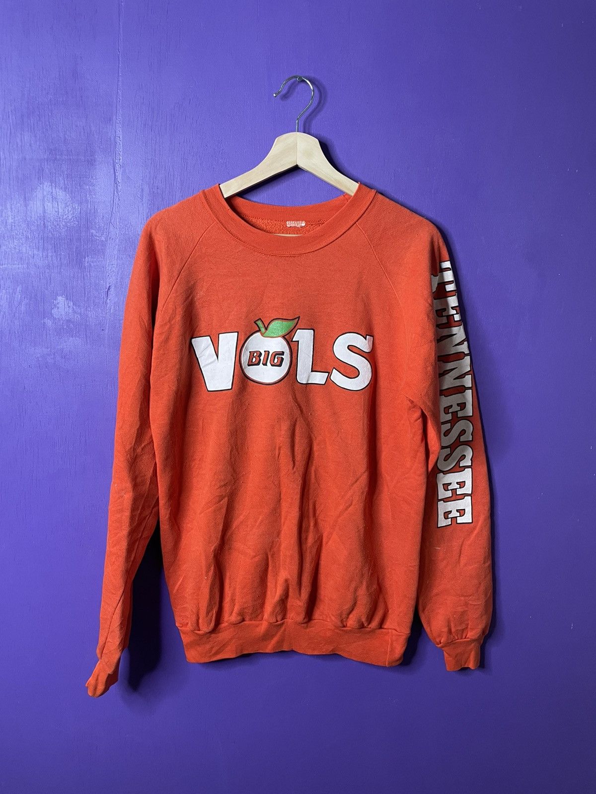 Vintage 80s Tennessee Vols sweatshirt/pants logo set