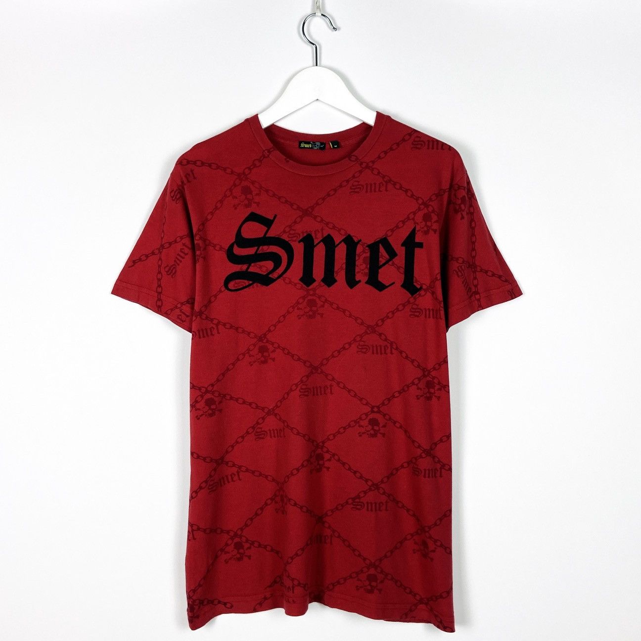 Christian Audigier Vintage 90s Christian Audiger Smet Born on the street tee Size US M / EU 48-50 / 2 - 1 Thumbnail