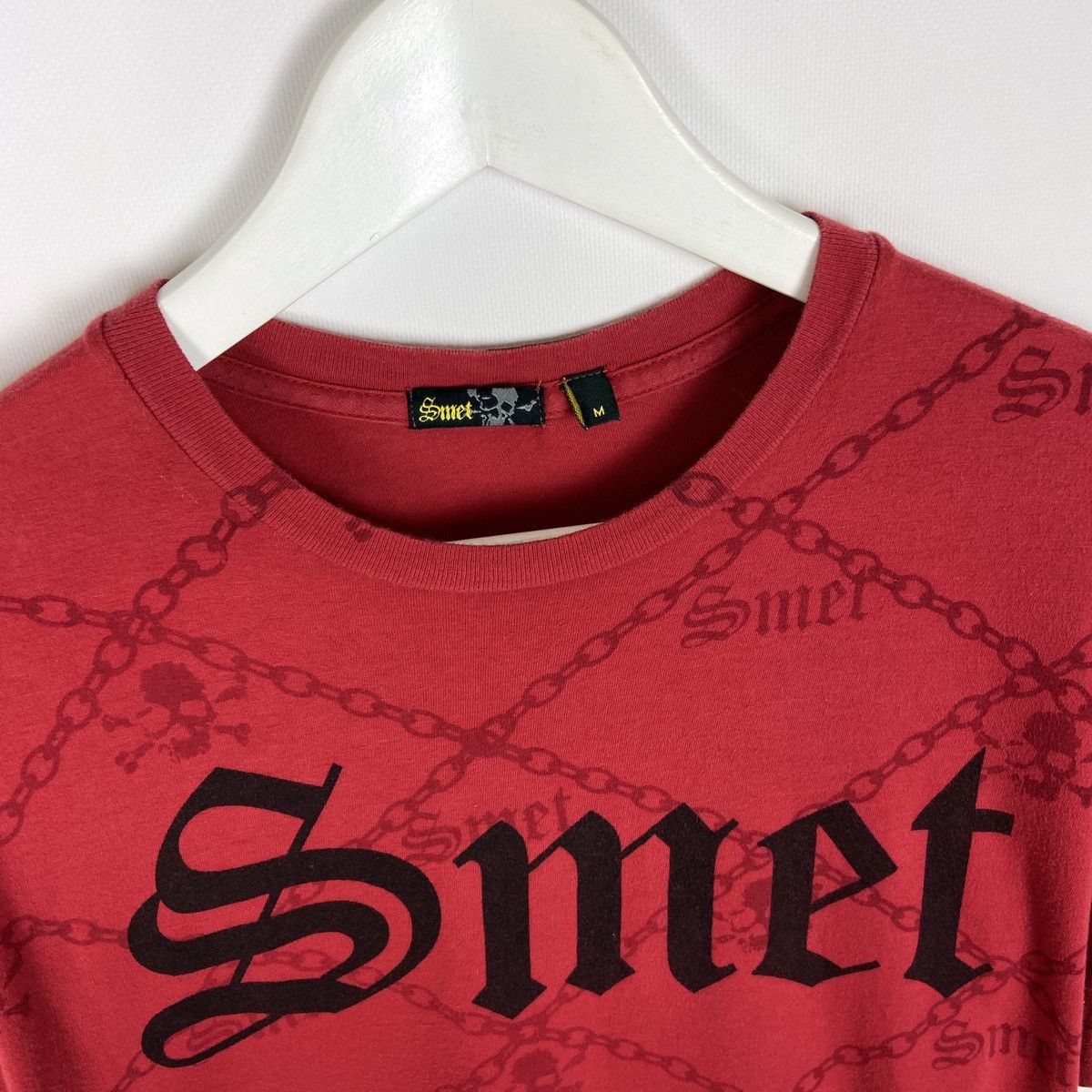 Christian Audigier Vintage 90s Christian Audiger Smet Born on the street tee Size US M / EU 48-50 / 2 - 5 Thumbnail