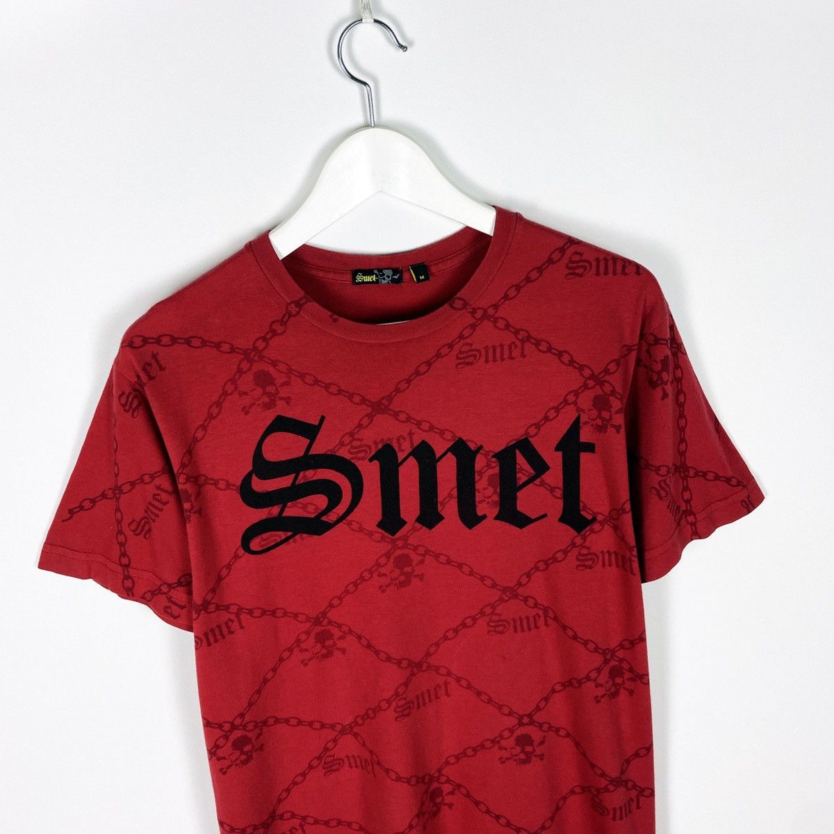 Christian Audigier Vintage 90s Christian Audiger Smet Born on the street tee Size US M / EU 48-50 / 2 - 3 Thumbnail