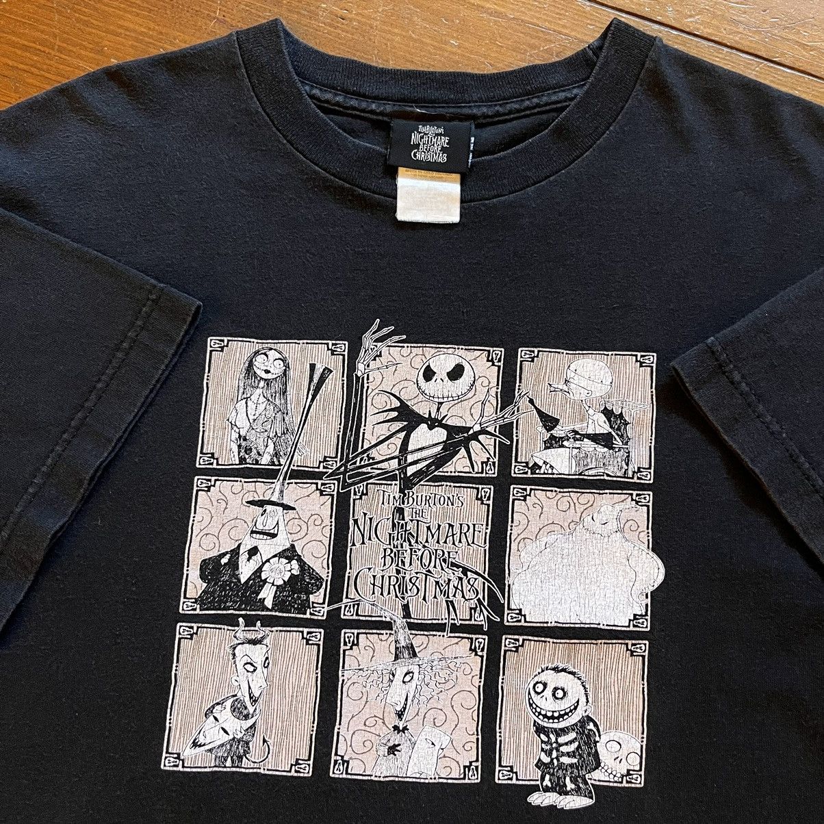 Disney Vintage Nightmare Before Christmas Movie T-Shirt Size L Size US L / EU 52-54 / 3 - 1 Thumbnail