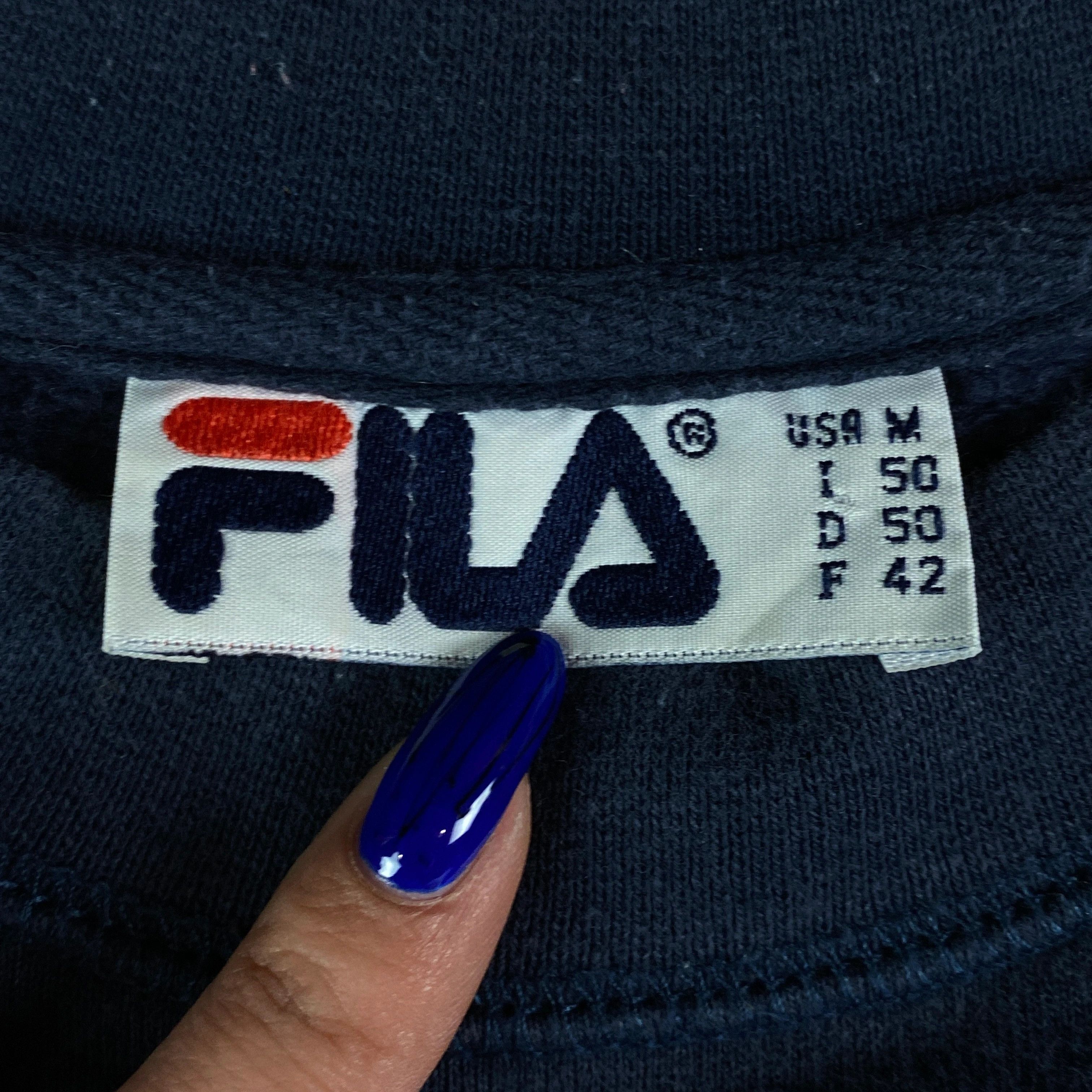 Fila × Vintage Men’s Sweatshirt Long Sleeve Fila Big Logo Vintage Size M Size US M / EU 48-50 / 2 - 4 Thumbnail