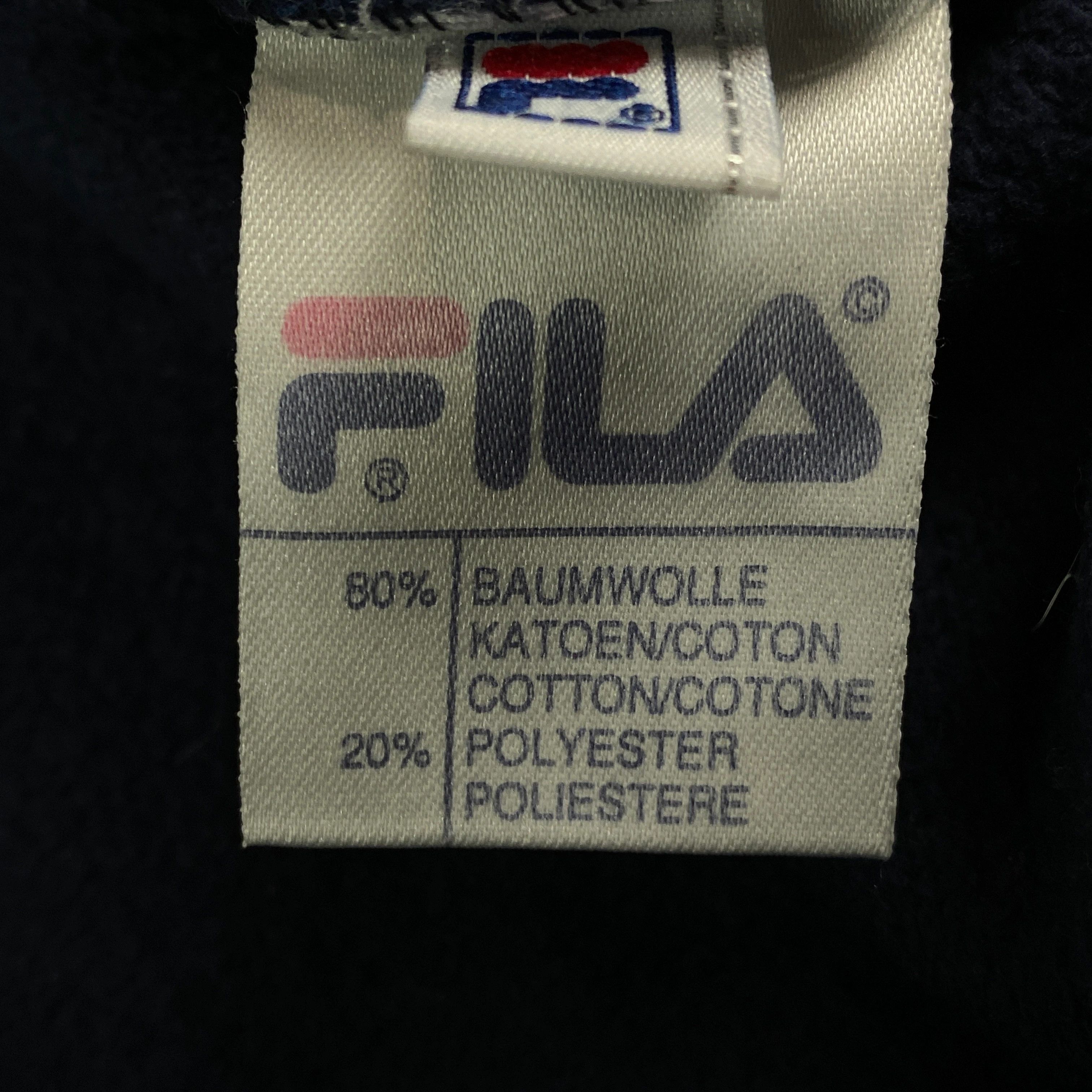 Fila × Vintage Men’s Sweatshirt Long Sleeve Fila Big Logo Vintage Size M Size US M / EU 48-50 / 2 - 5 Thumbnail