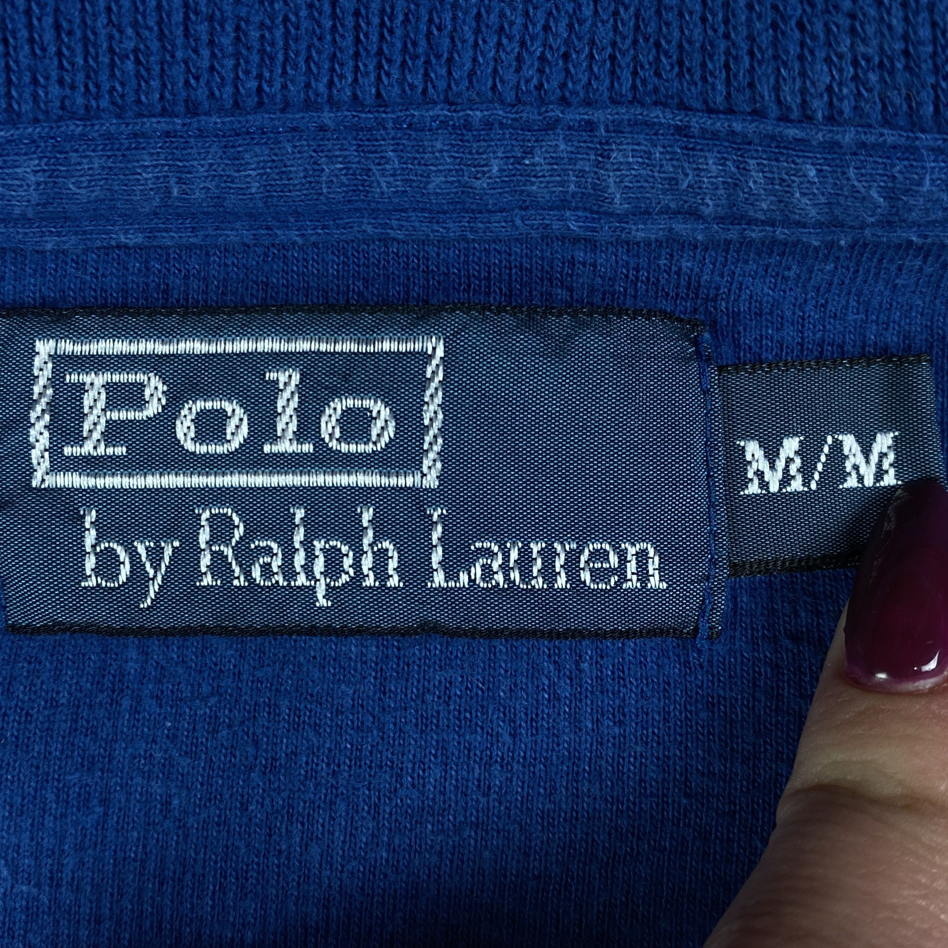 Polo Ralph Lauren × Ralph Lauren Mens Sweatshirt Pullover Polo Ralph Lauren Vintage Size M Size US M / EU 48-50 / 2 - 4 Thumbnail
