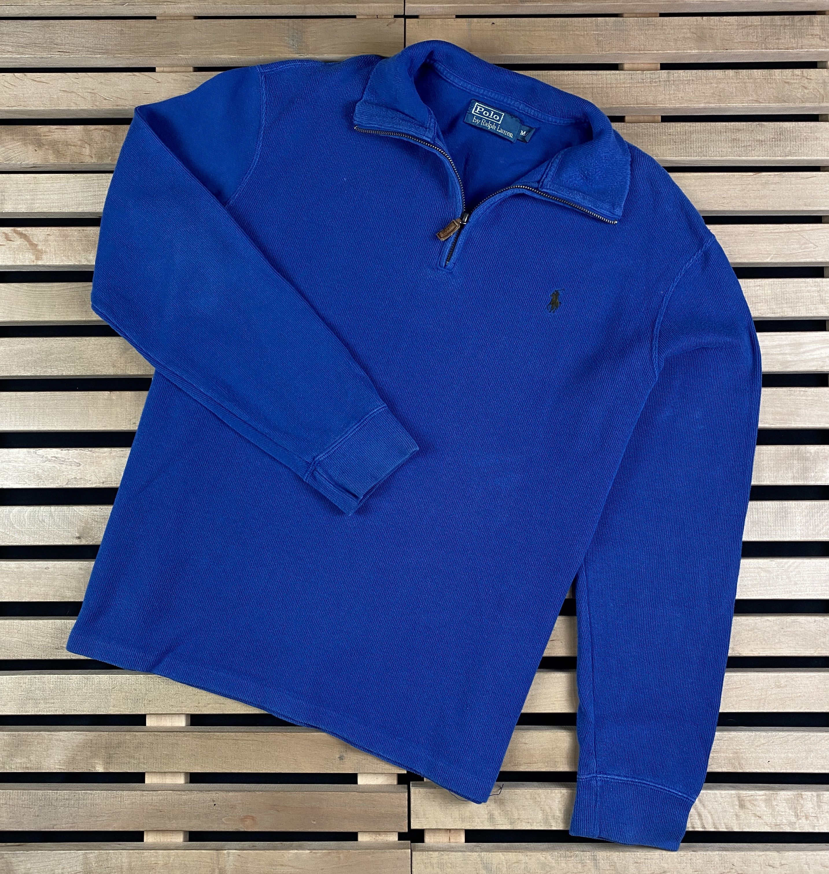 Polo Ralph Lauren × Ralph Lauren Mens Sweatshirt Pullover Polo Ralph Lauren Vintage Size M Size US M / EU 48-50 / 2 - 1 Thumbnail