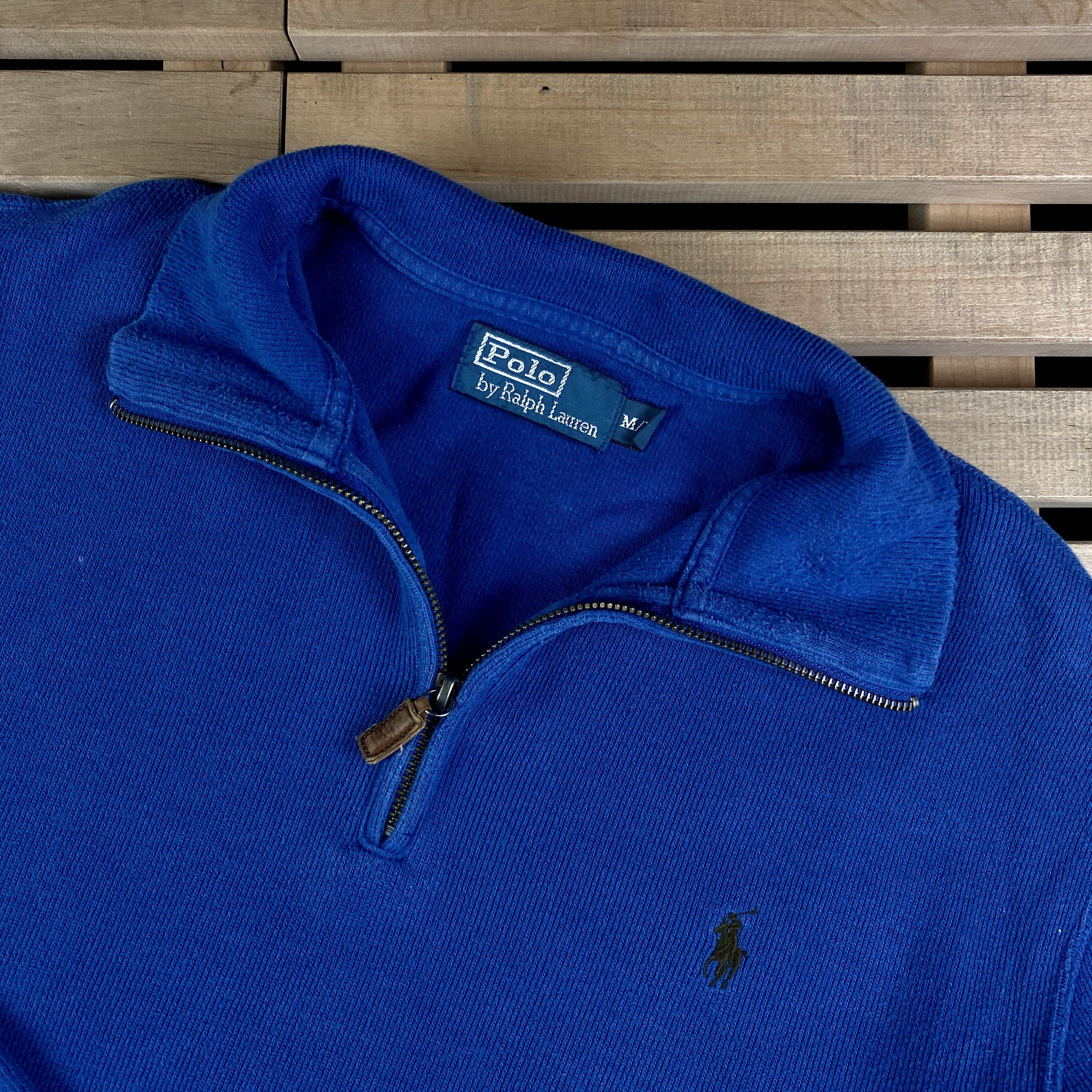Polo Ralph Lauren × Ralph Lauren Mens Sweatshirt Pullover Polo Ralph Lauren Vintage Size M Size US M / EU 48-50 / 2 - 2 Thumbnail