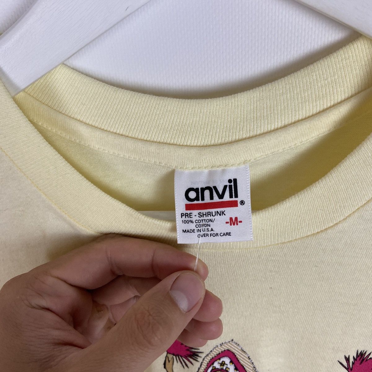 Anvil Vintage 90s Anvil Polynesia Cultural Center Dancers tee M Size US M / EU 48-50 / 2 - 6 Thumbnail
