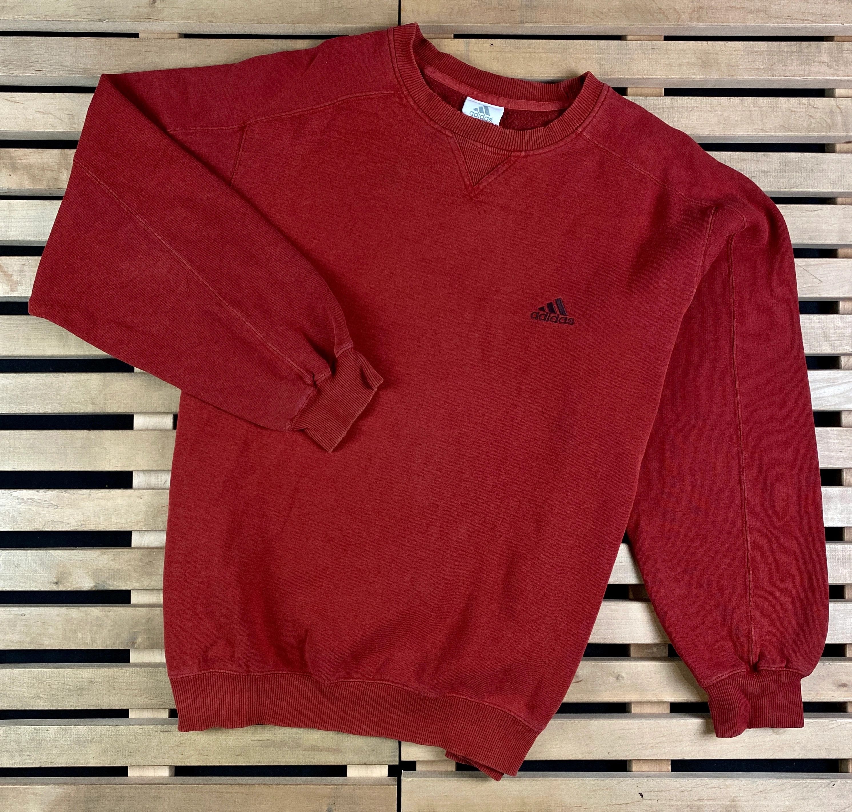 Adidas × Vintage Mens Sweatshirt Adidas Vintage Size L Size US L / EU 52-54 / 3 - 1 Thumbnail