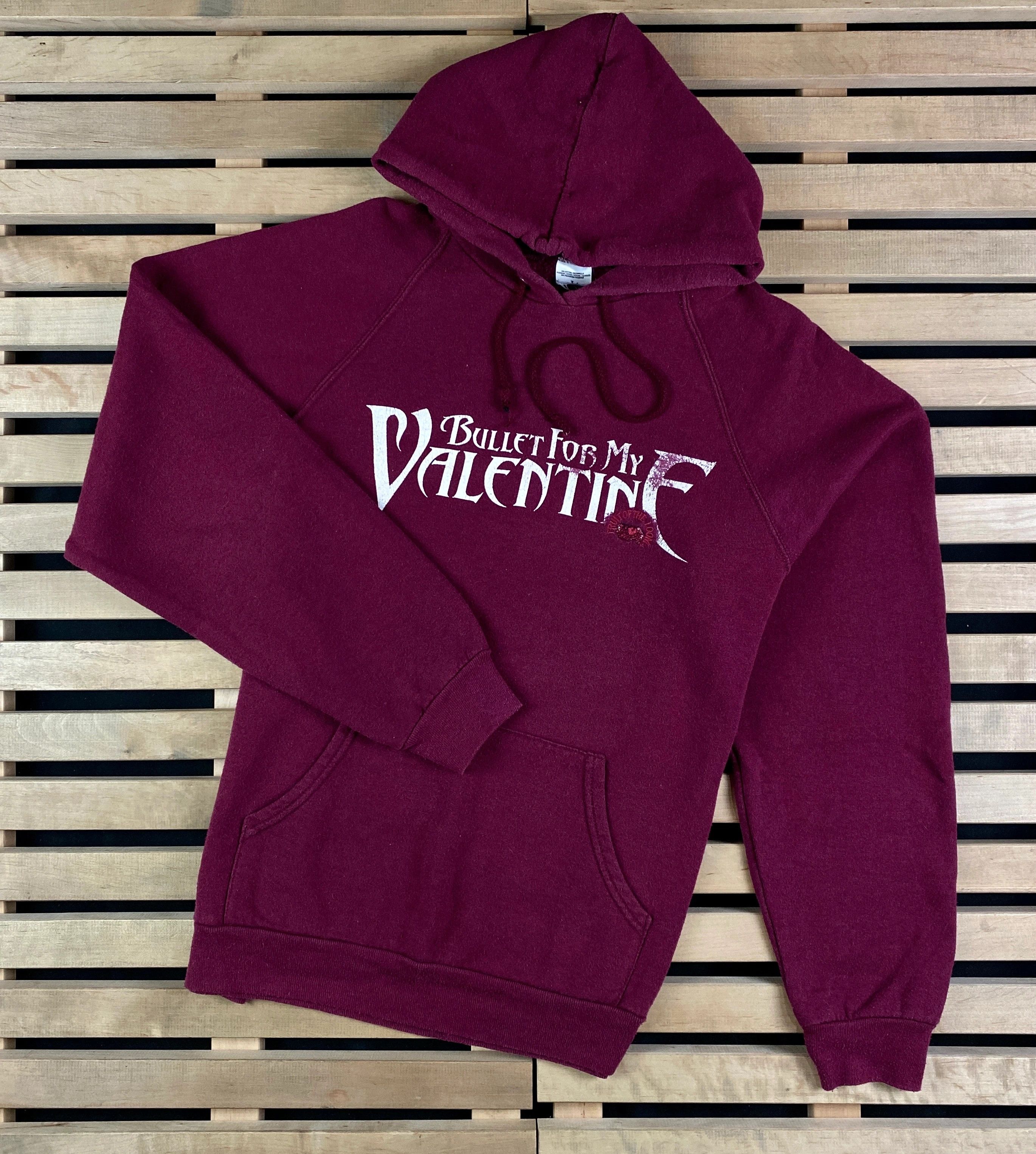 Band Tees × Vintage Mens Hoodies Bullet For My Valentine Size L Size US L / EU 52-54 / 3 - 1 Thumbnail