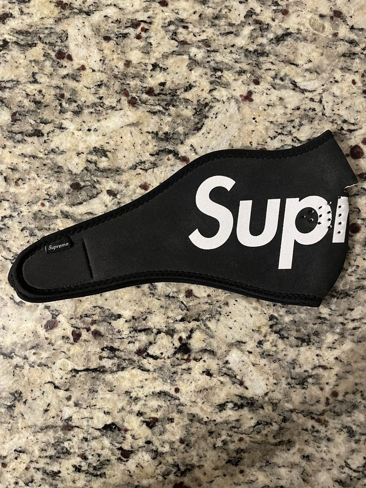 Supreme SS14 Supreme Logo Neoprene Face Mask - Black Size ONE SIZE - 1 Preview