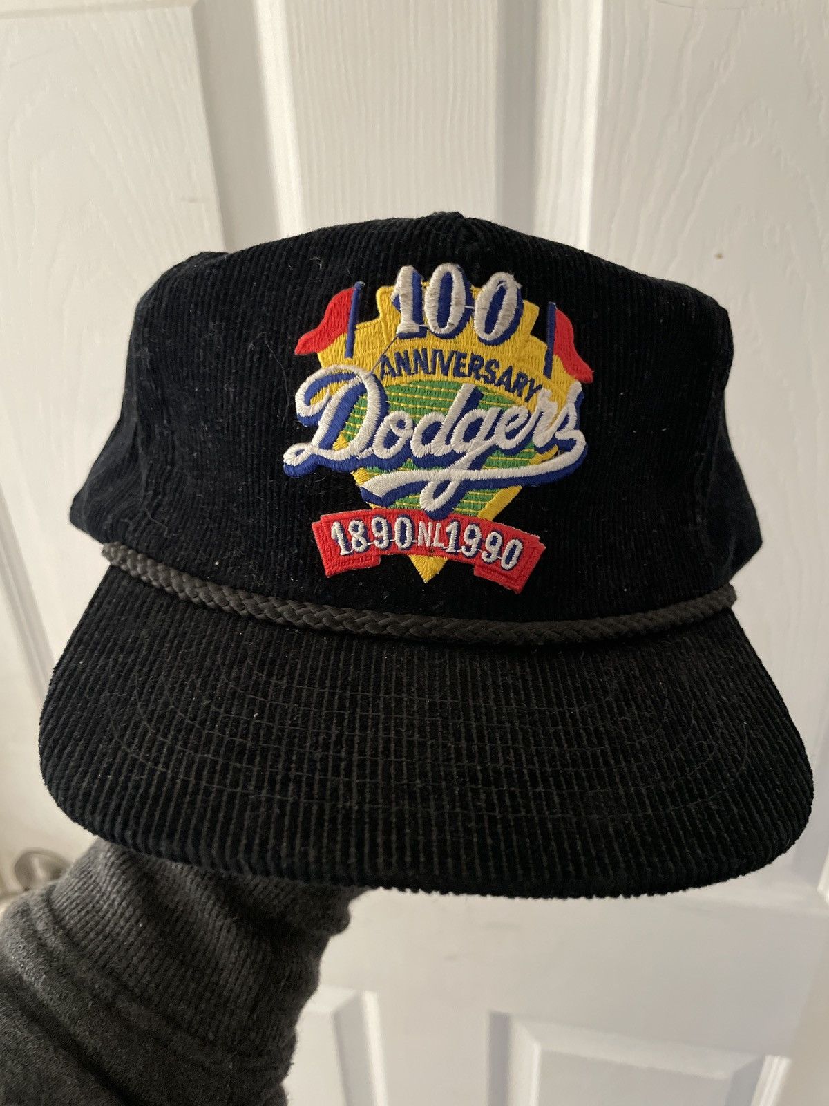 MLB Vintage LA Dodgers late 80’s corduroy hat Size ONE SIZE - 1 Thumbnail