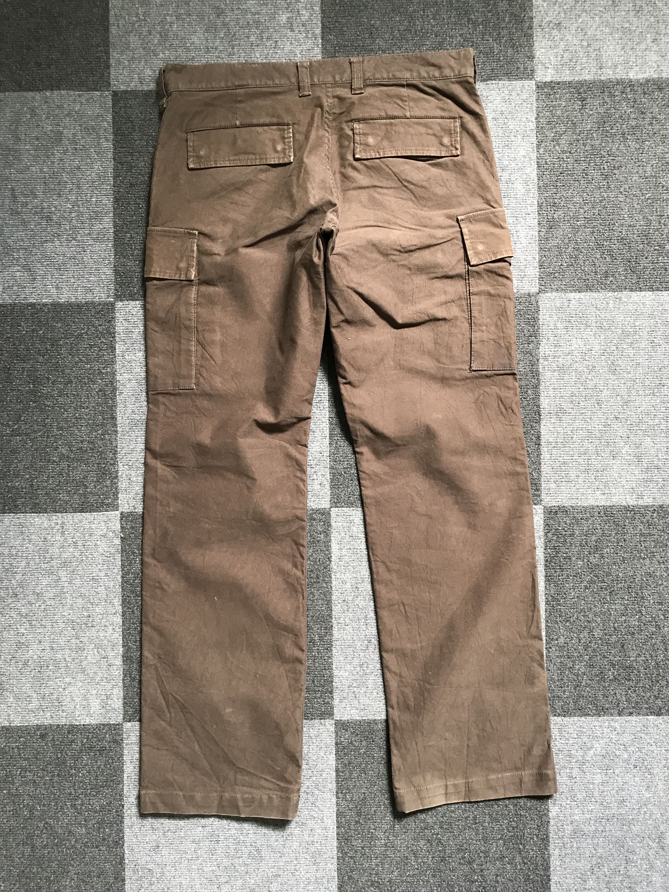 Japanese Brand CP133 295291 Rusty Faded Design Cargo Pant Size US 33 - 9 Thumbnail
