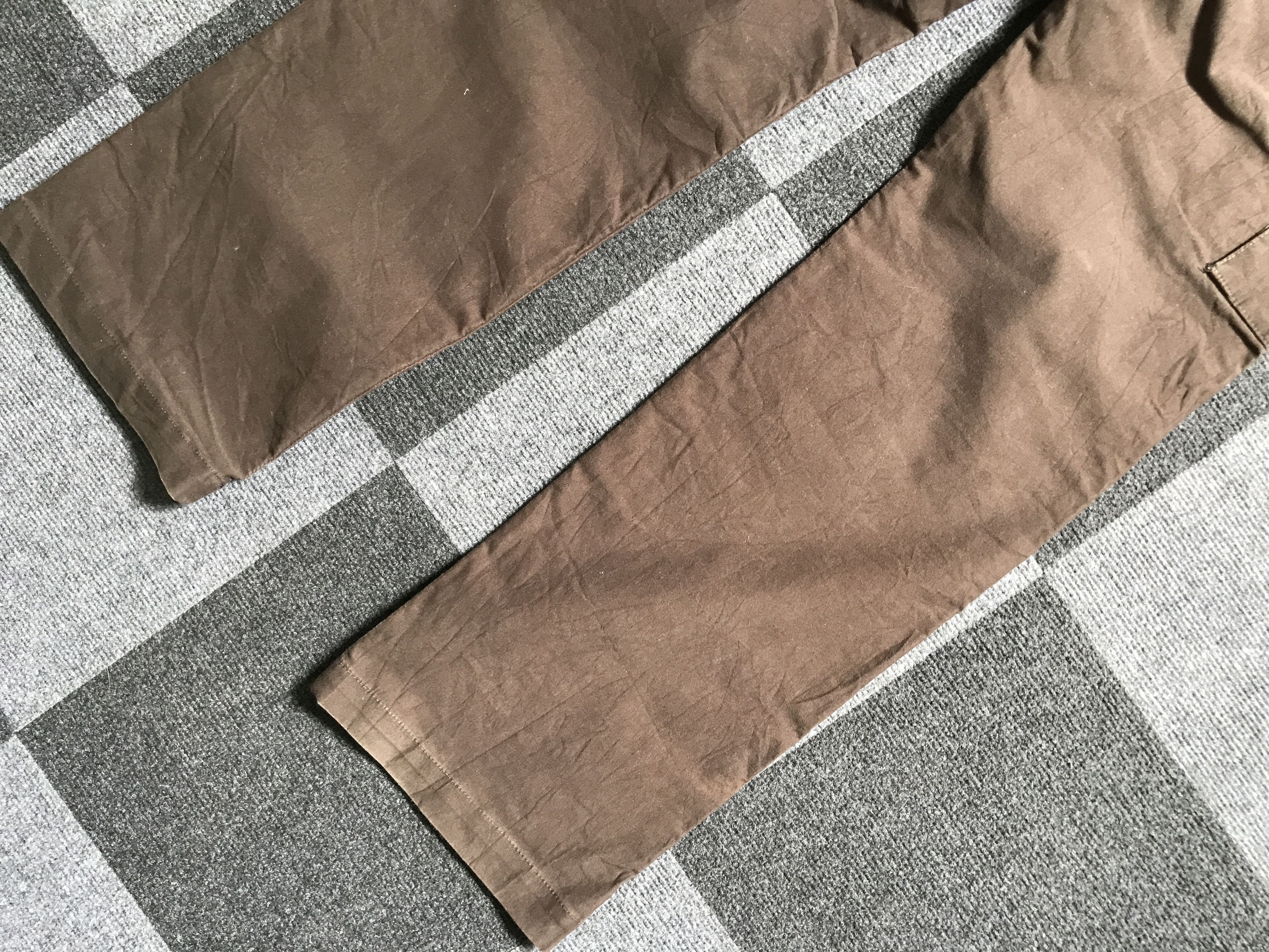 Japanese Brand CP133 295291 Rusty Faded Design Cargo Pant Size US 33 - 11 Thumbnail