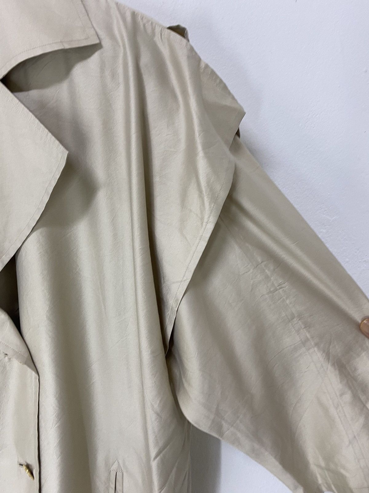 Balenciaga Balenciaga Double Breast Jacket silk Fashion Design Size L / US 10 / IT 46 - 9 Thumbnail