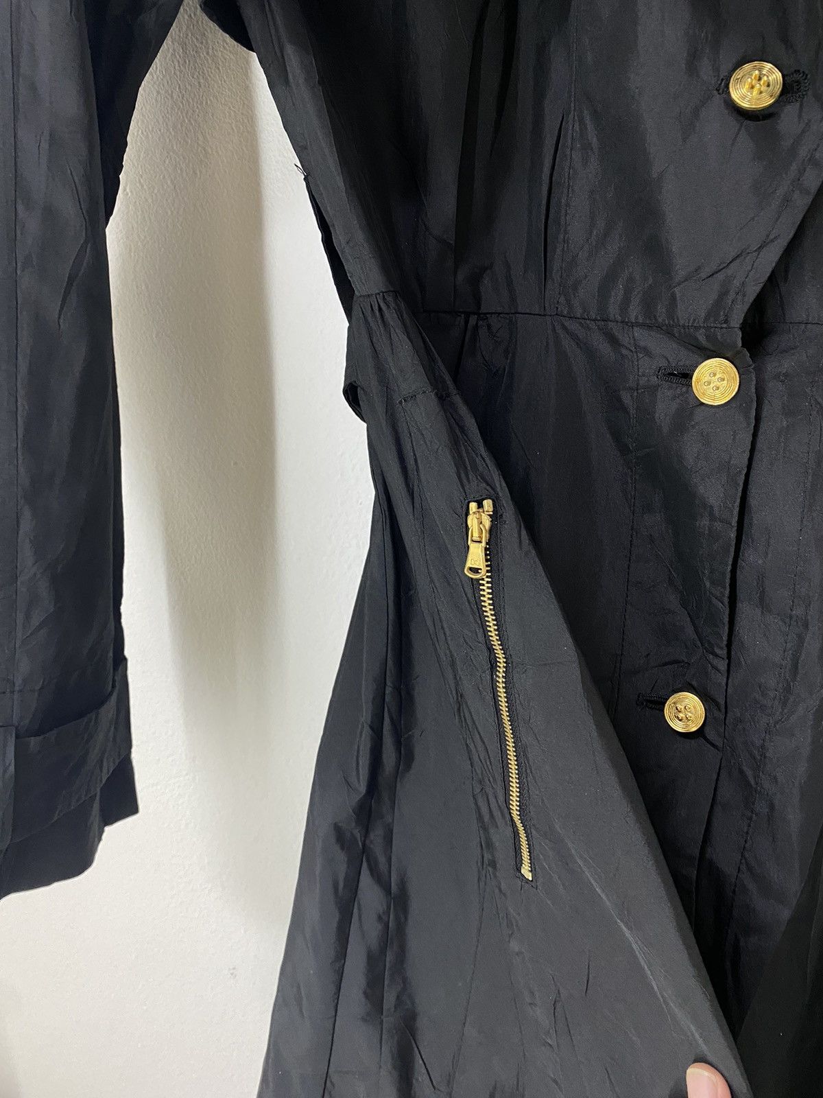 Dolce & Gabbana Dolce and Gabbana Trench Coat Jacket Design Size M / US 6-8 / IT 42-44 - 4 Thumbnail