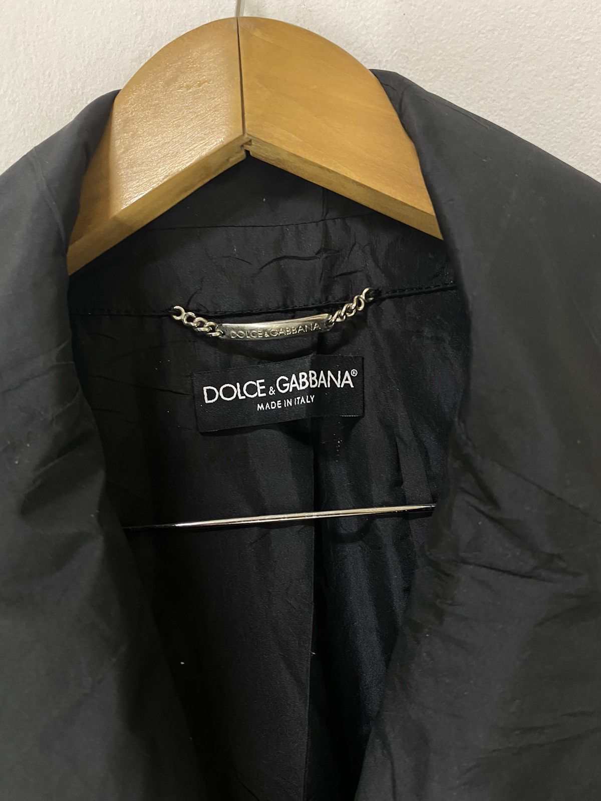 Dolce & Gabbana Dolce and Gabbana Trench Coat Jacket Design Size M / US 6-8 / IT 42-44 - 3 Thumbnail