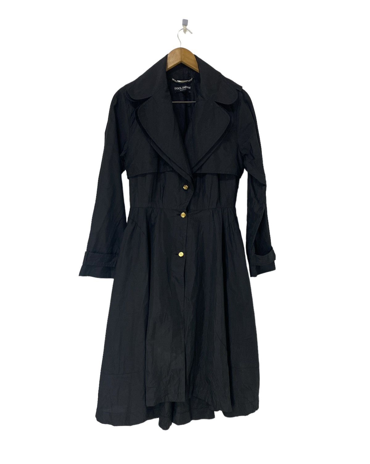 Dolce & Gabbana Dolce and Gabbana Trench Coat Jacket Design Size M / US 6-8 / IT 42-44 - 1 Thumbnail