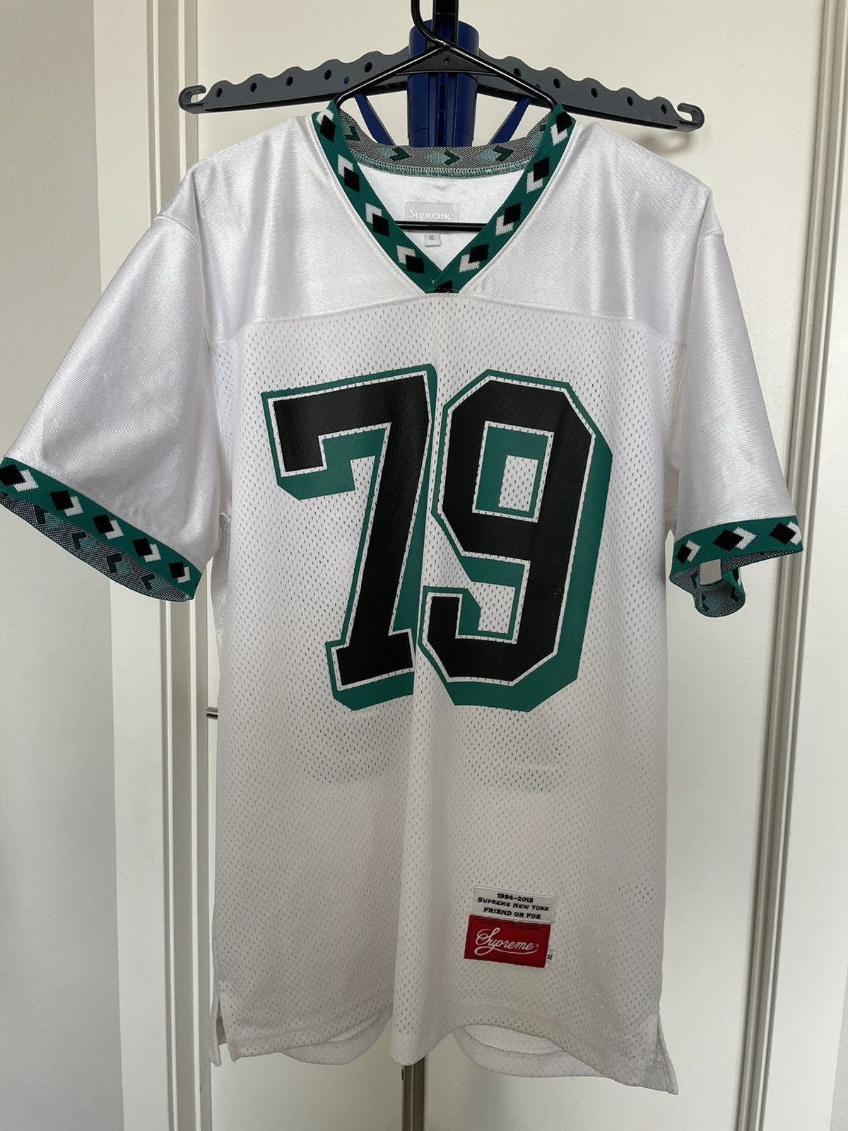 Supreme Supreme Diamond Rib Football Top 79 | Grailed