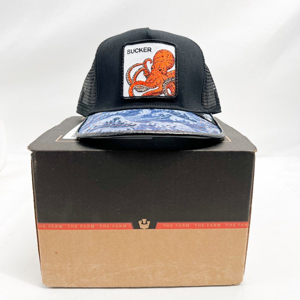 Goorin Bros Animal Farm Trucker Hat Kraken It Open-Sucker