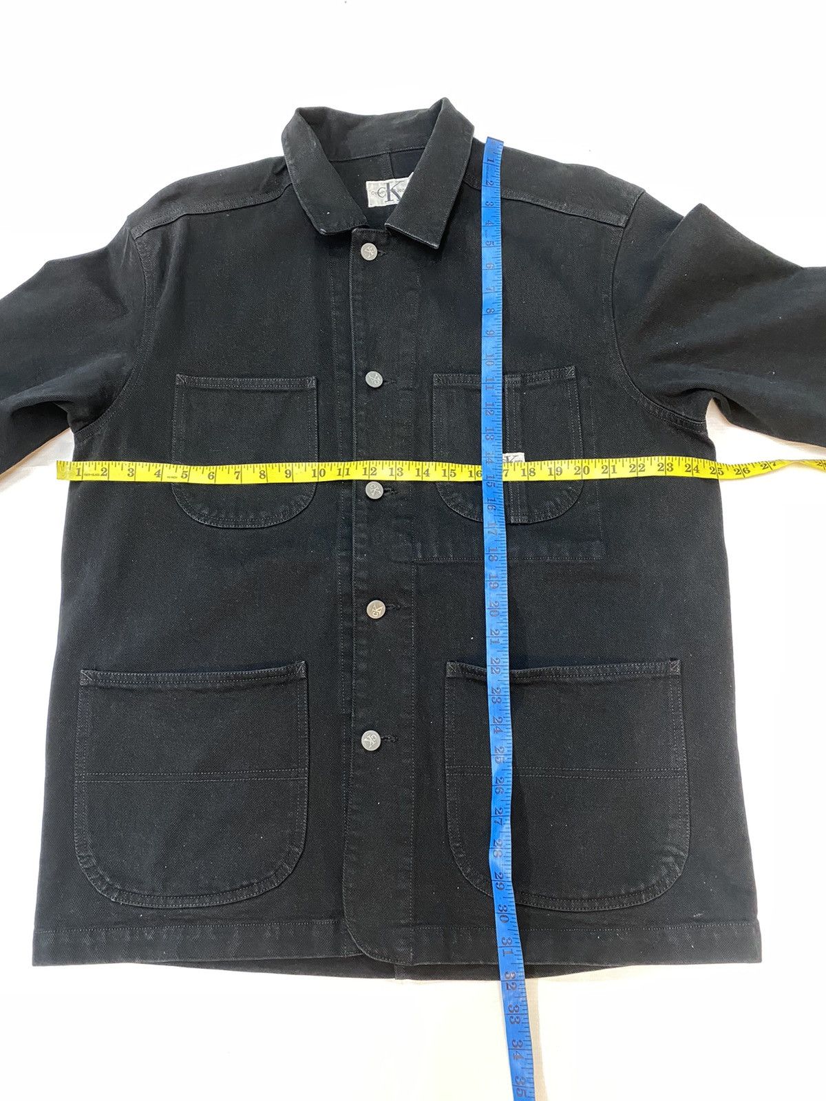 Calvin Klein Calvin Klein Jeans Black Denim Jackets Size US L / EU 52-54 / 3 - 11 Thumbnail