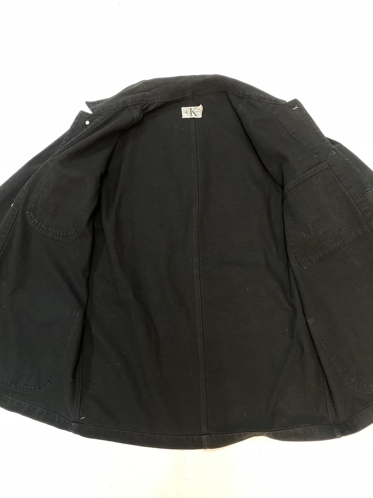 Calvin Klein Calvin Klein Jeans Black Denim Jackets Size US L / EU 52-54 / 3 - 8 Thumbnail