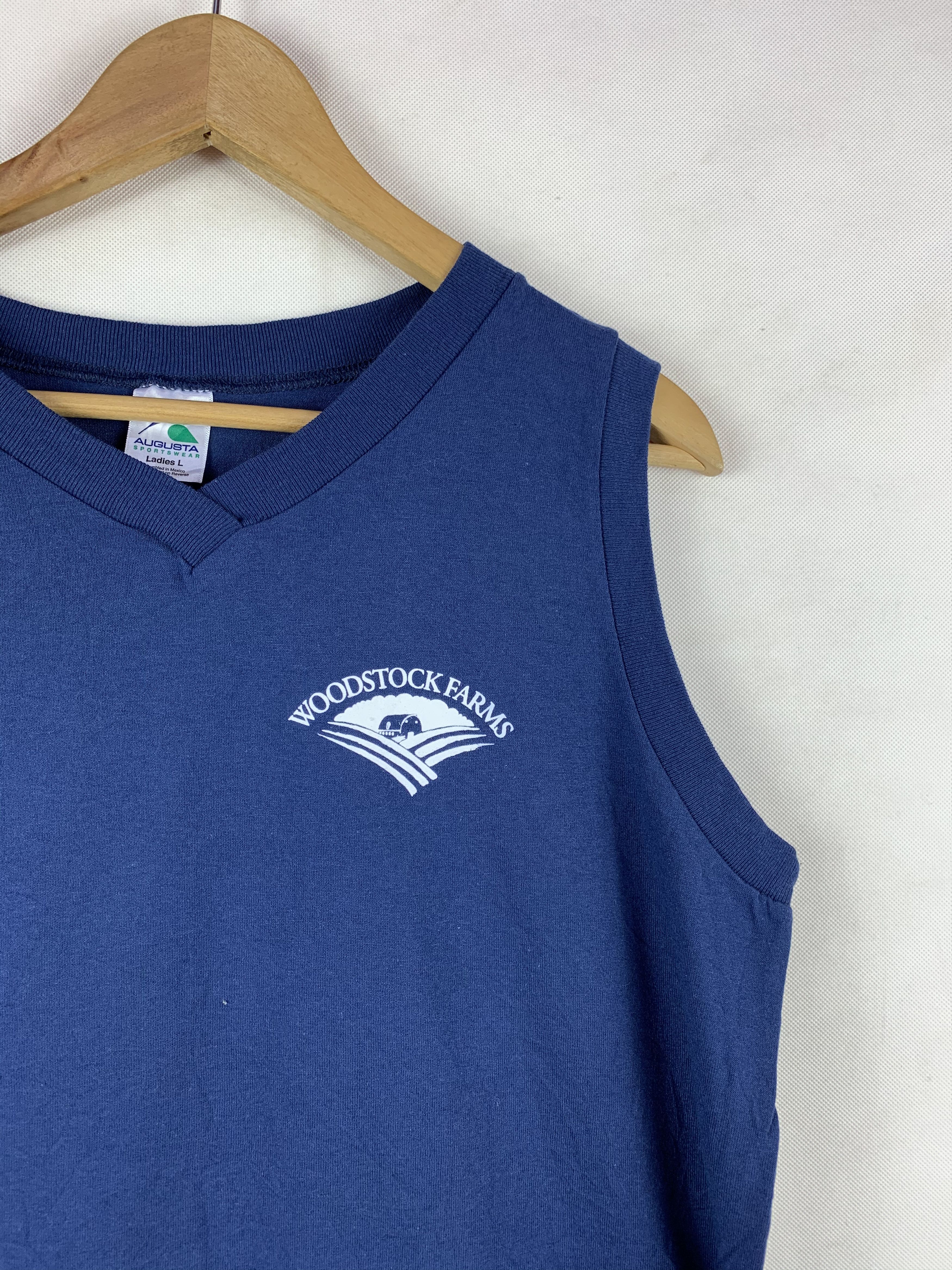 Augusta Sportswear 🔥Vintage Woodstock Farms Sleeveless Tops Size US L / EU 52-54 / 3 - 2 Thumbnail