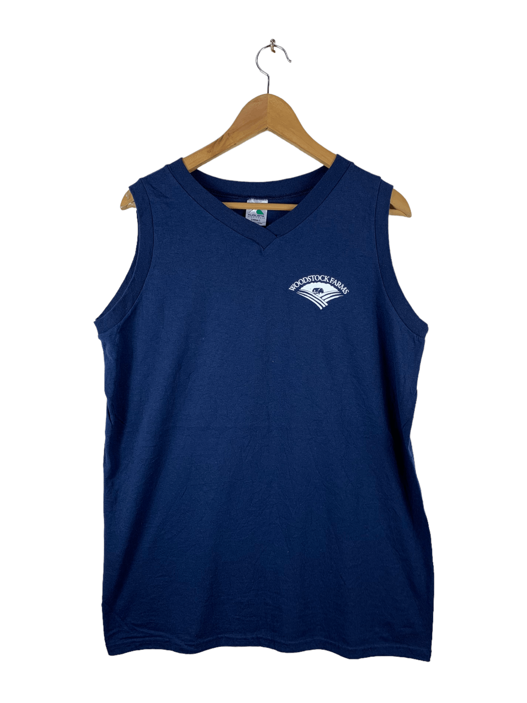 Augusta Sportswear 🔥Vintage Woodstock Farms Sleeveless Tops Size US L / EU 52-54 / 3 - 1 Thumbnail