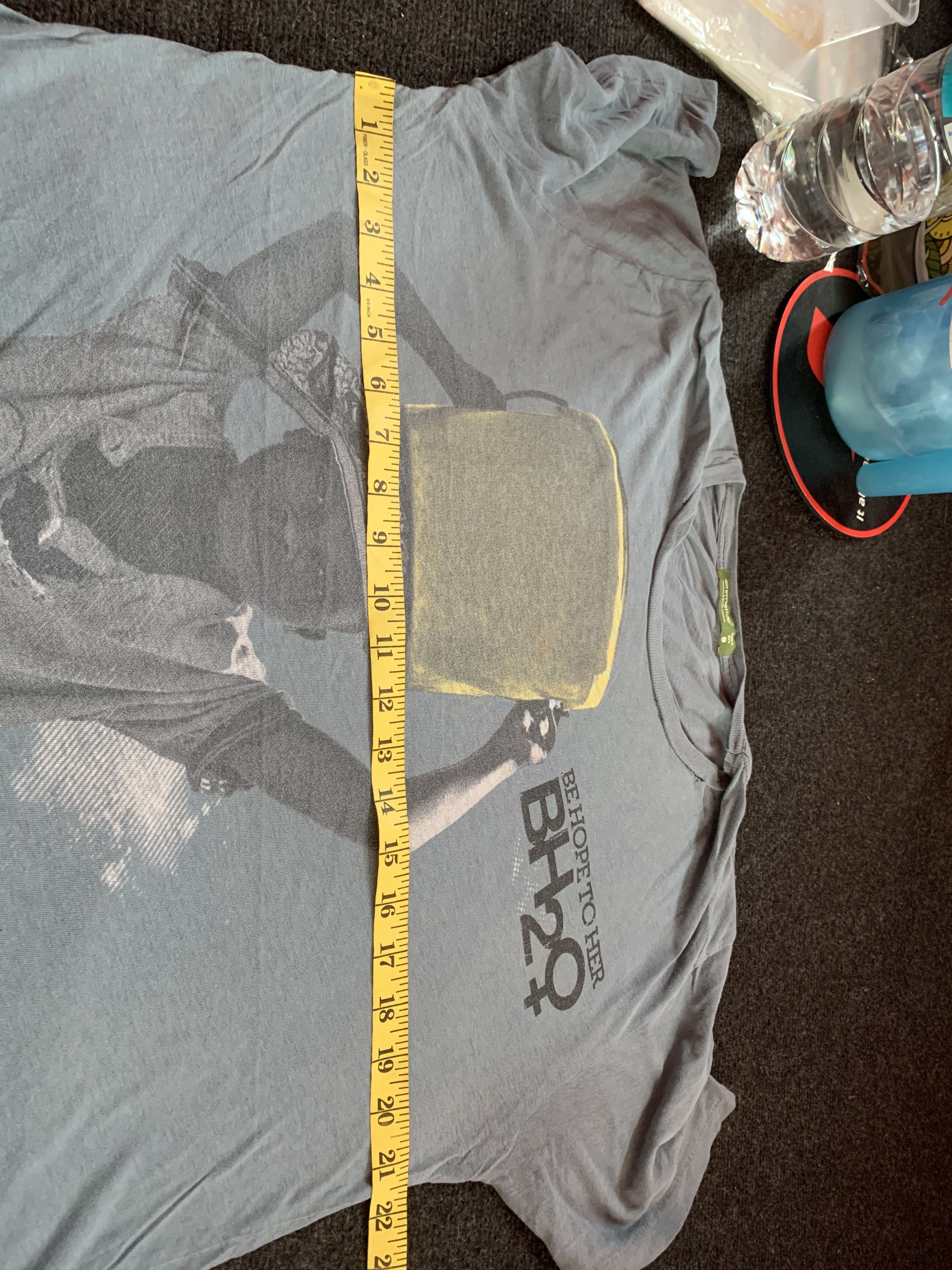 Vintage 🔥Alternative Earth Be Hope To Her Big Potrait Tee Size US L / EU 52-54 / 3 - 12 Thumbnail