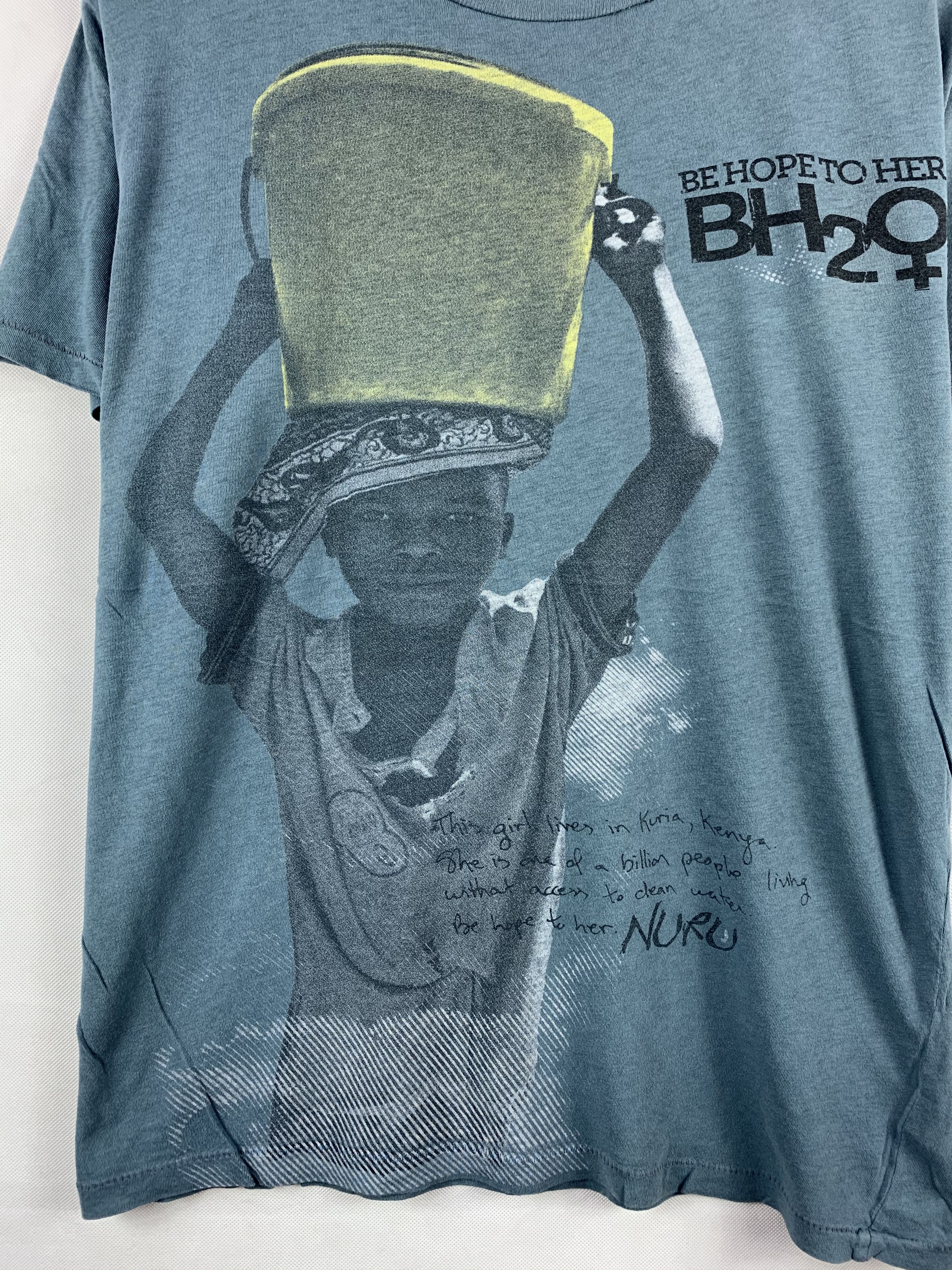Vintage 🔥Alternative Earth Be Hope To Her Big Potrait Tee Size US L / EU 52-54 / 3 - 2 Thumbnail