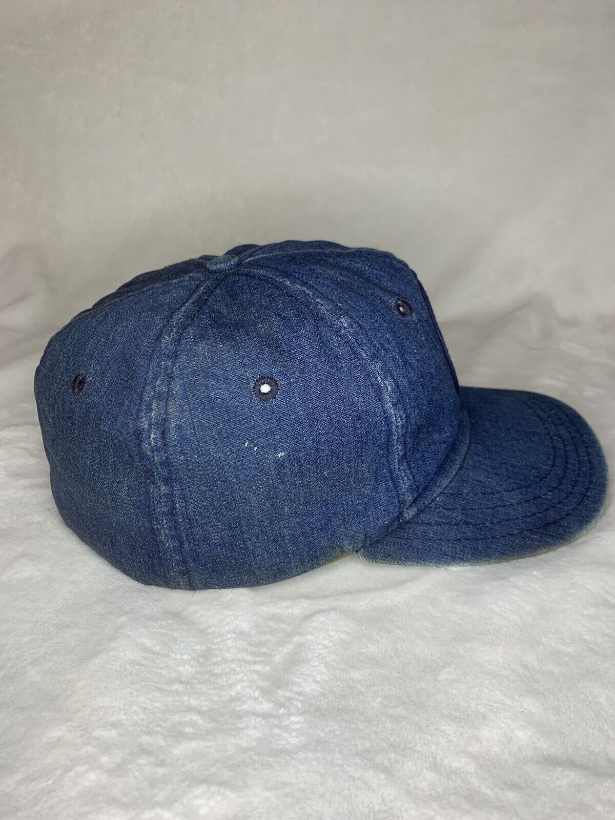Polo Ralph Lauren Vintage Polo Ralph Lauren Sport Fitted Denim Cap Size 36 - 3 Thumbnail