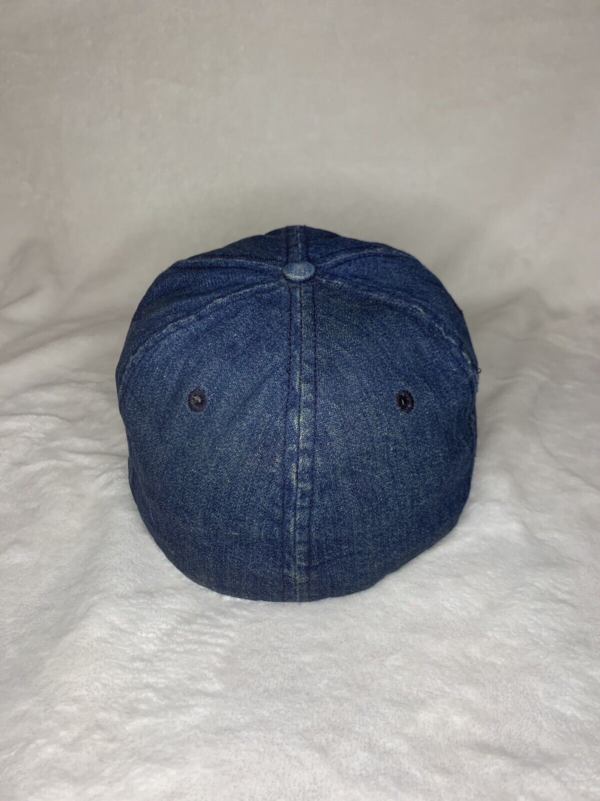 Polo Ralph Lauren Vintage Polo Ralph Lauren Sport Fitted Denim Cap Size 36 - 2 Thumbnail