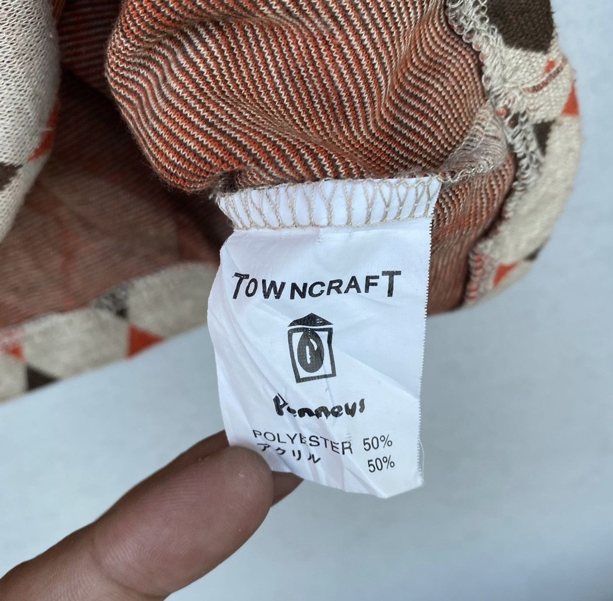 Towncraft Vintage Towncraft Penneys All Over Printed Knitwear Size US S / EU 44-46 / 1 - 7 Thumbnail