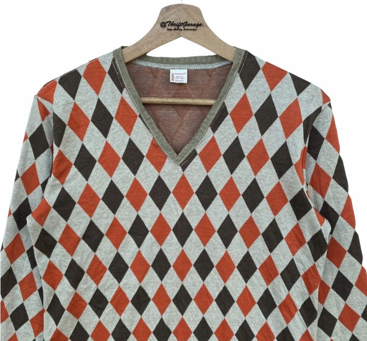 Towncraft Vintage Towncraft Penneys All Over Printed Knitwear Size US S / EU 44-46 / 1 - 2 Thumbnail
