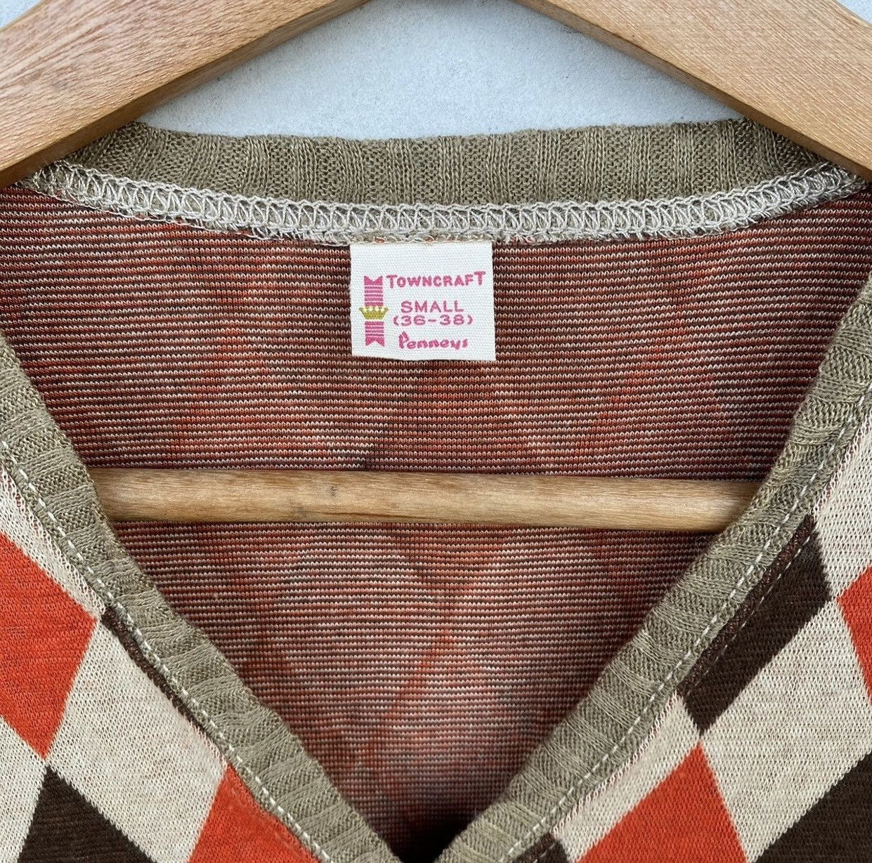 Towncraft Vintage Towncraft Penneys All Over Printed Knitwear Size US S / EU 44-46 / 1 - 6 Thumbnail