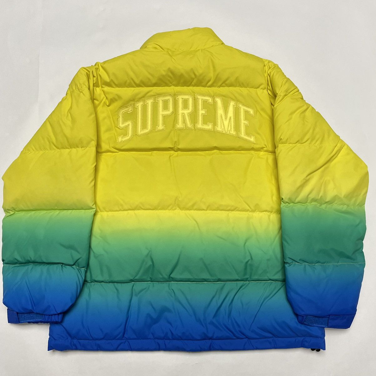 Supreme Supreme Gradient Puffy Jacket (S/S18) | Grailed