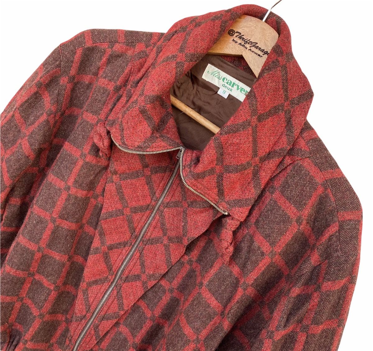Carven Rare Miss Carven deux Fullprint Zipper Drawstrings Jacket Size US M / EU 48-50 / 2 - 4 Thumbnail