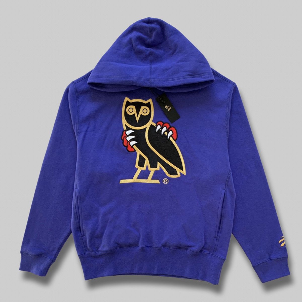 October’s Very Own X NBA コラボ HOODIE NBA × Octobers Very Own OVO X Hawks NBA Teams Black OG Owl