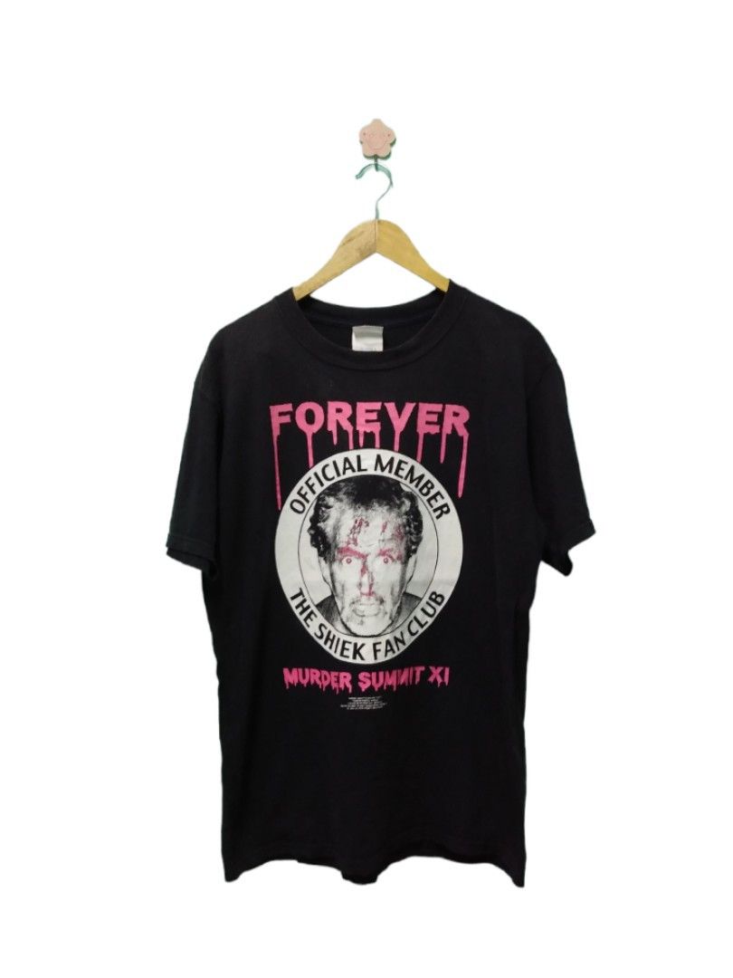 Vintage The Sheik Fan Club Pro Wrestler T -Shirt