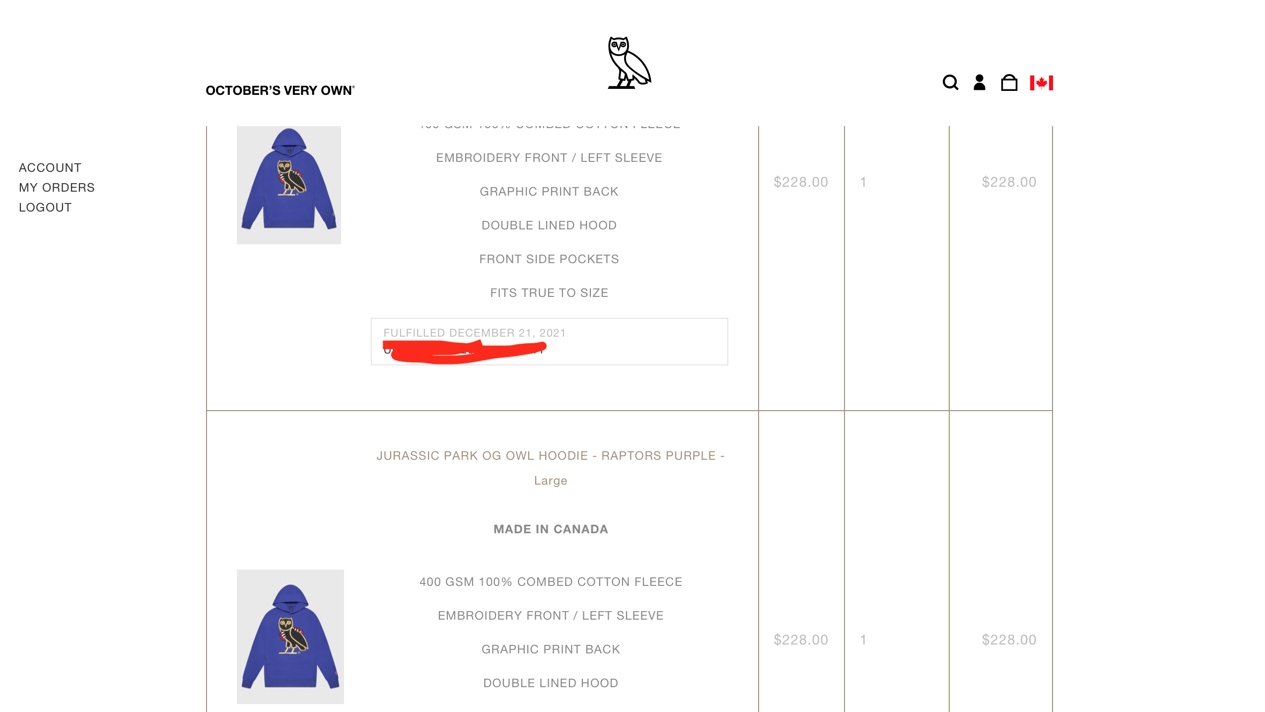 Drake 🦖🦉OVO X NBA X JURASSIC PARK OG OWL HOODIE Size US M / EU 48-50 / 2 - 5 Thumbnail
