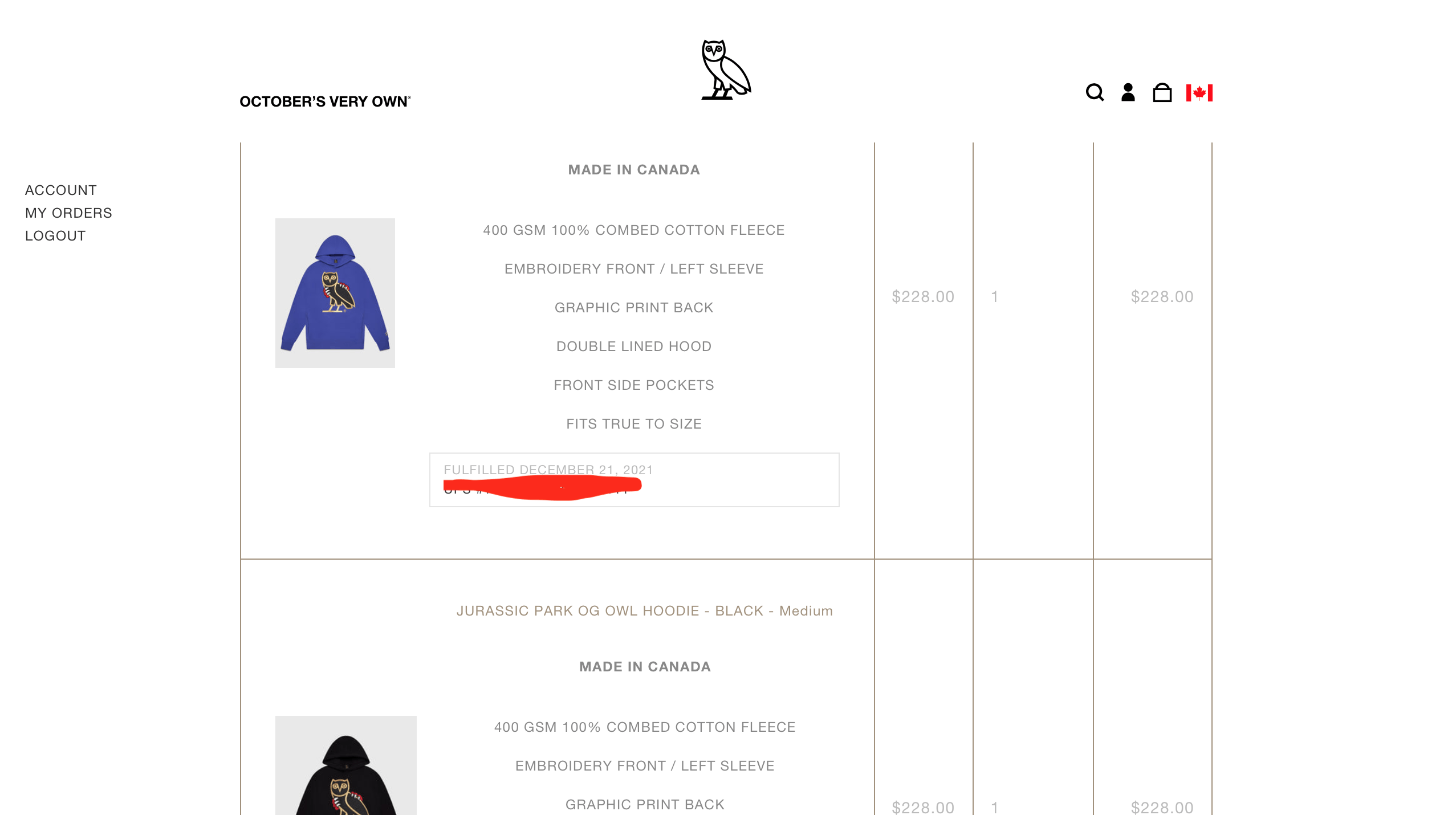 Drake 🦖🦉OVO X NBA X JURASSIC PARK OG OWL HOODIE Size US M / EU 48-50 / 2 - 6 Thumbnail